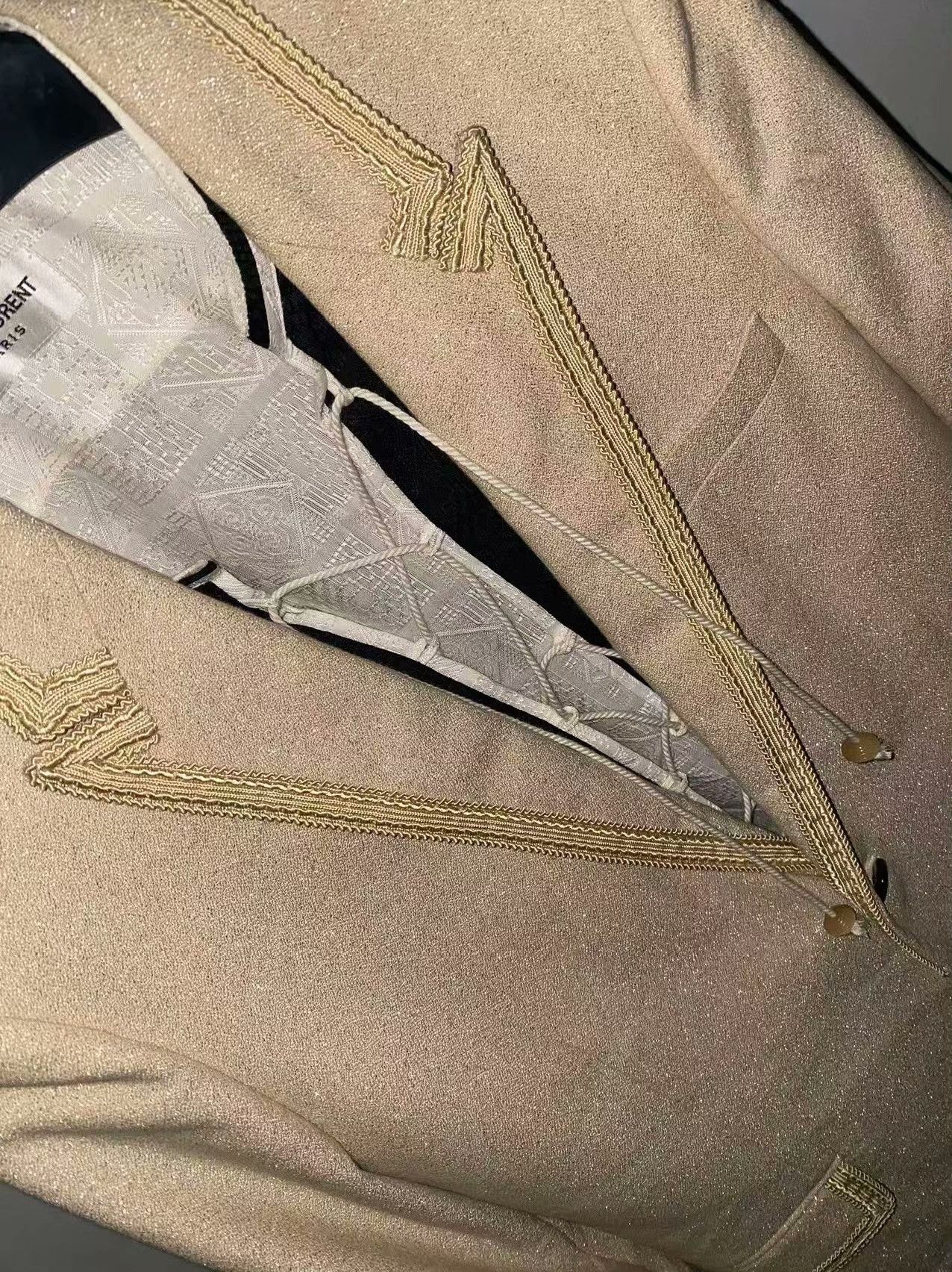 Saint Laurent Paris Saint Laurent 15SS Court Star Blazer Size US S / EU 44-46 / 1 - 7 Thumbnail