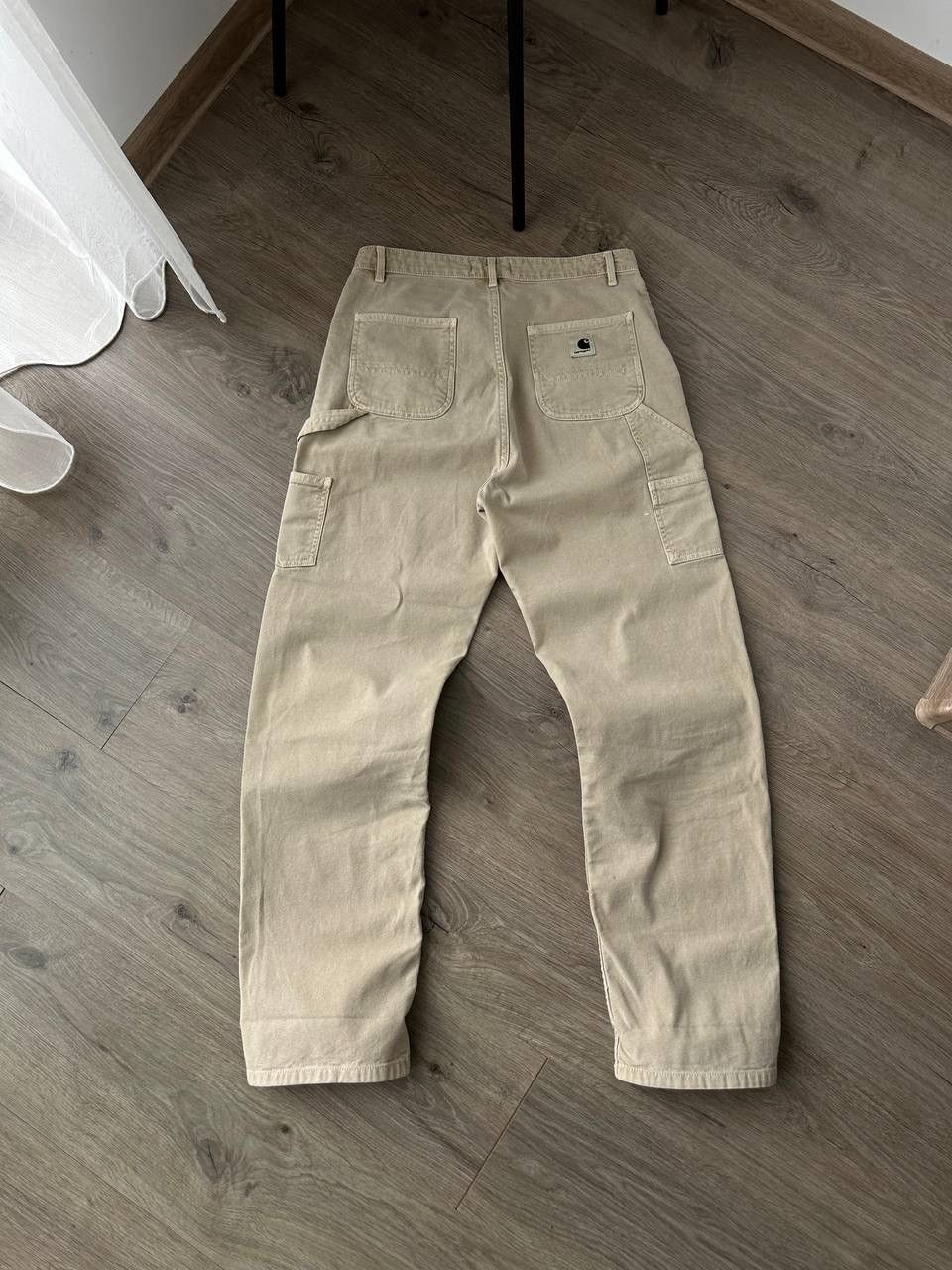 Carhartt Vintage Carhartt WIP Women’s Pierce Straight Beige Pants Size 27" / US 4 / IT 40 - 1 Thumbnail