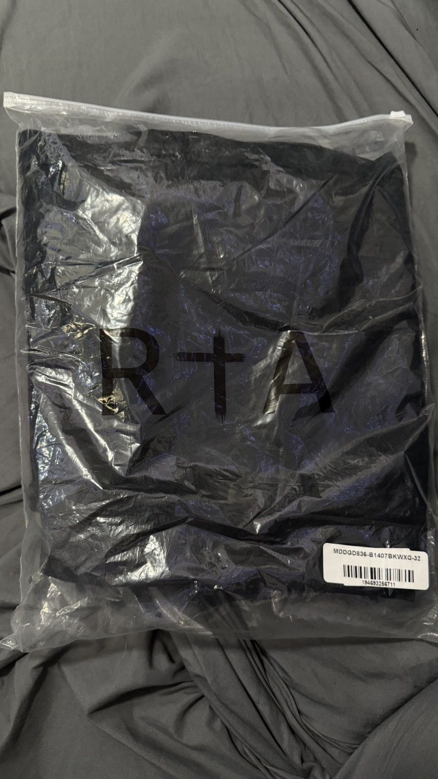 Rta Black Wax Coated RTA Cargos - DDG Size US 32 / EU 48 - 6 Thumbnail