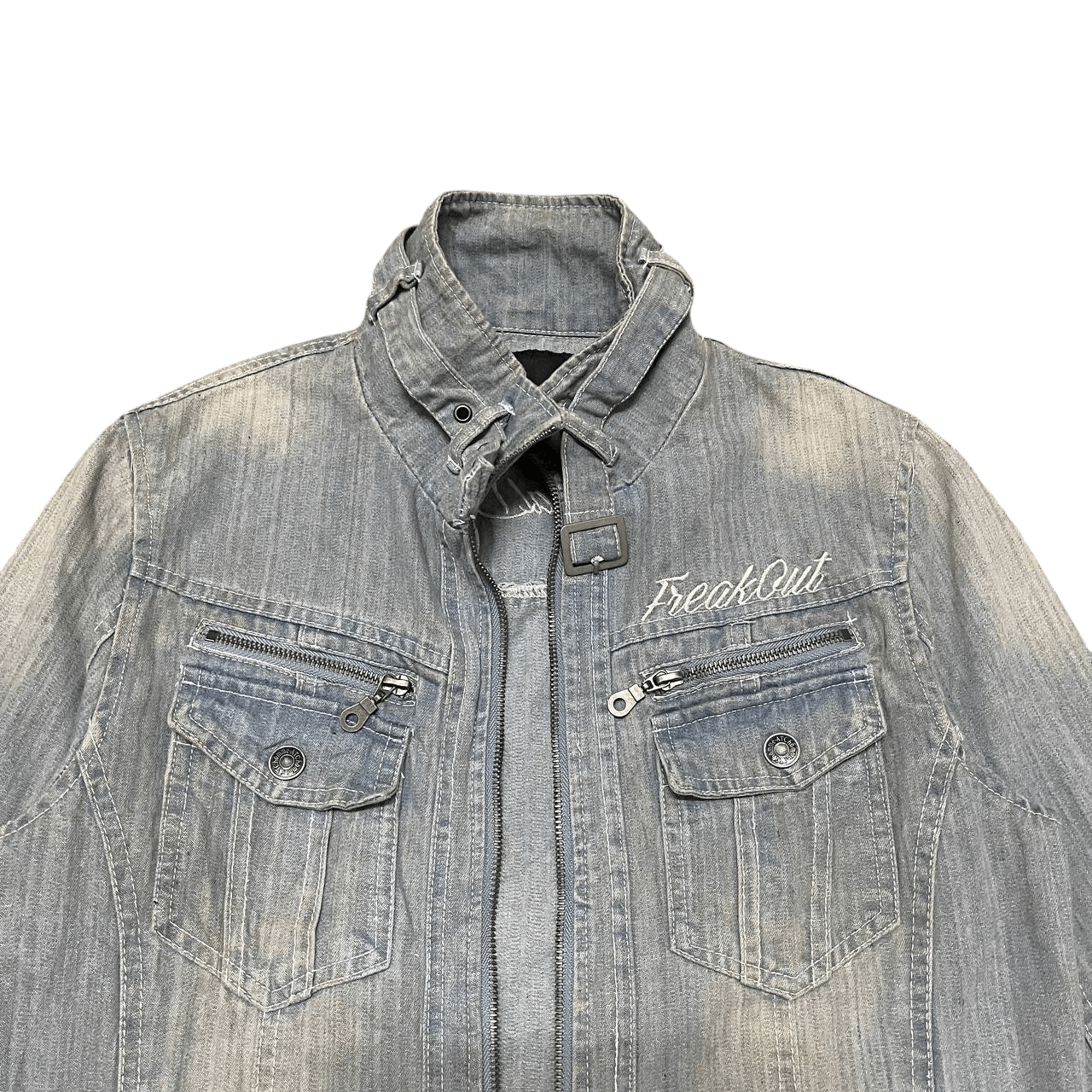 In The Attic Vintage ATC In The Attic Homme Denim Jacket Punk Size US M / EU 48-50 / 2 - 2 Thumbnail