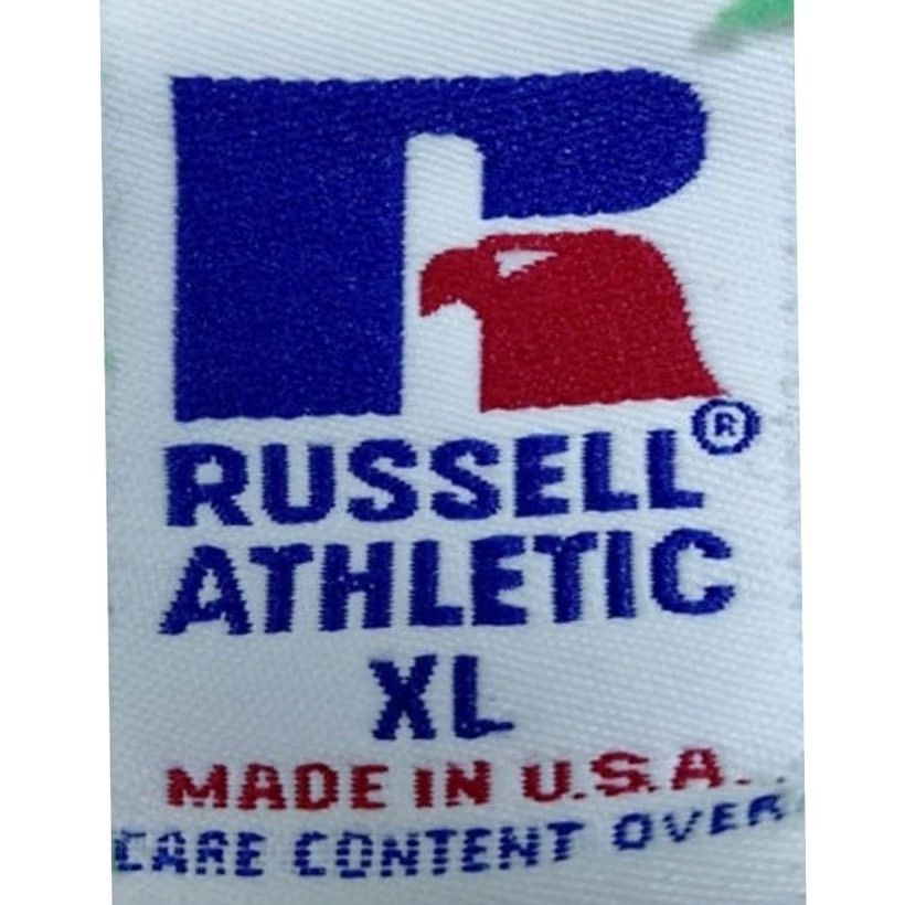 Russell Athletic VINTAGE Russell Athletic Sweatshirt Green XL Made in USA Knit Men Graphic Print Warmth Size US XL / EU 56 / 4 - 5 Thumbnail
