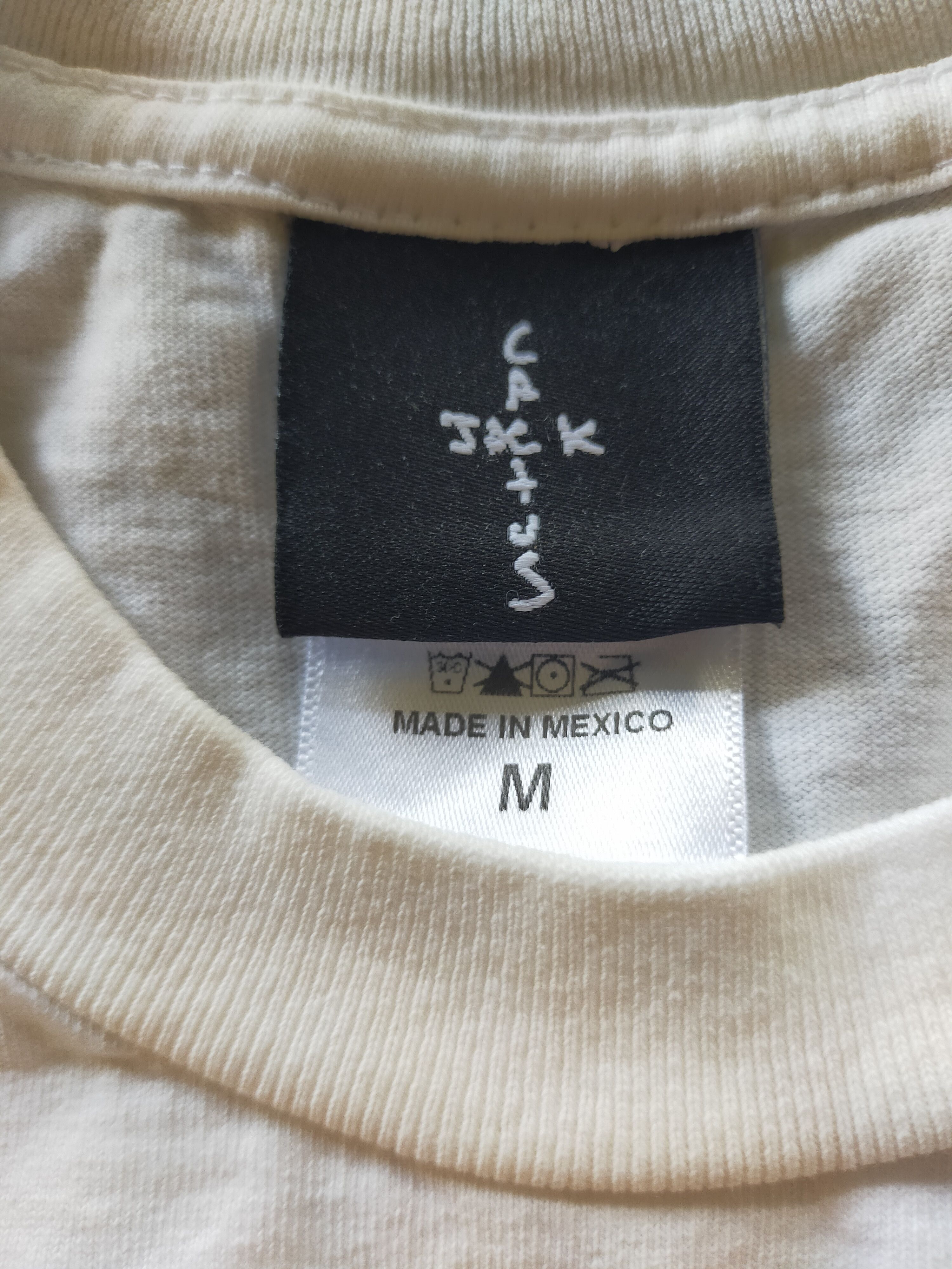 Travis Scott Travis Scott Utopia Elkin Knights white merch shirt medium Size US M / EU 48-50 / 2 - 10 Thumbnail