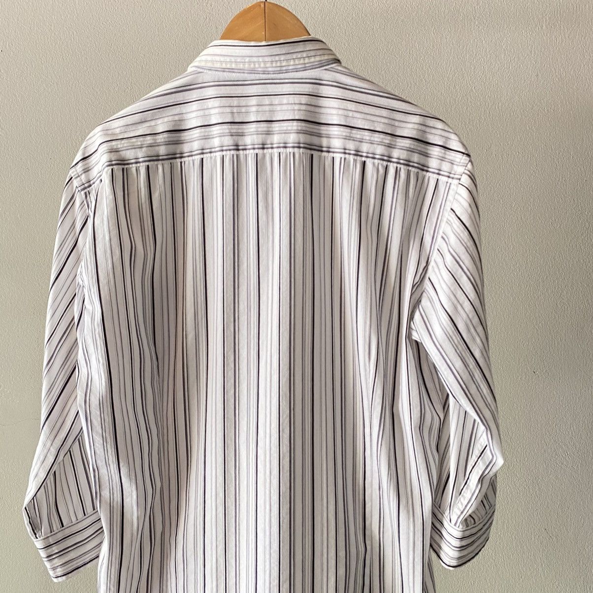 Tornado Mart TORNADO MART Striped 3/4 Sleeve Shirt Size L / US 10 / IT 46 - 12 Thumbnail