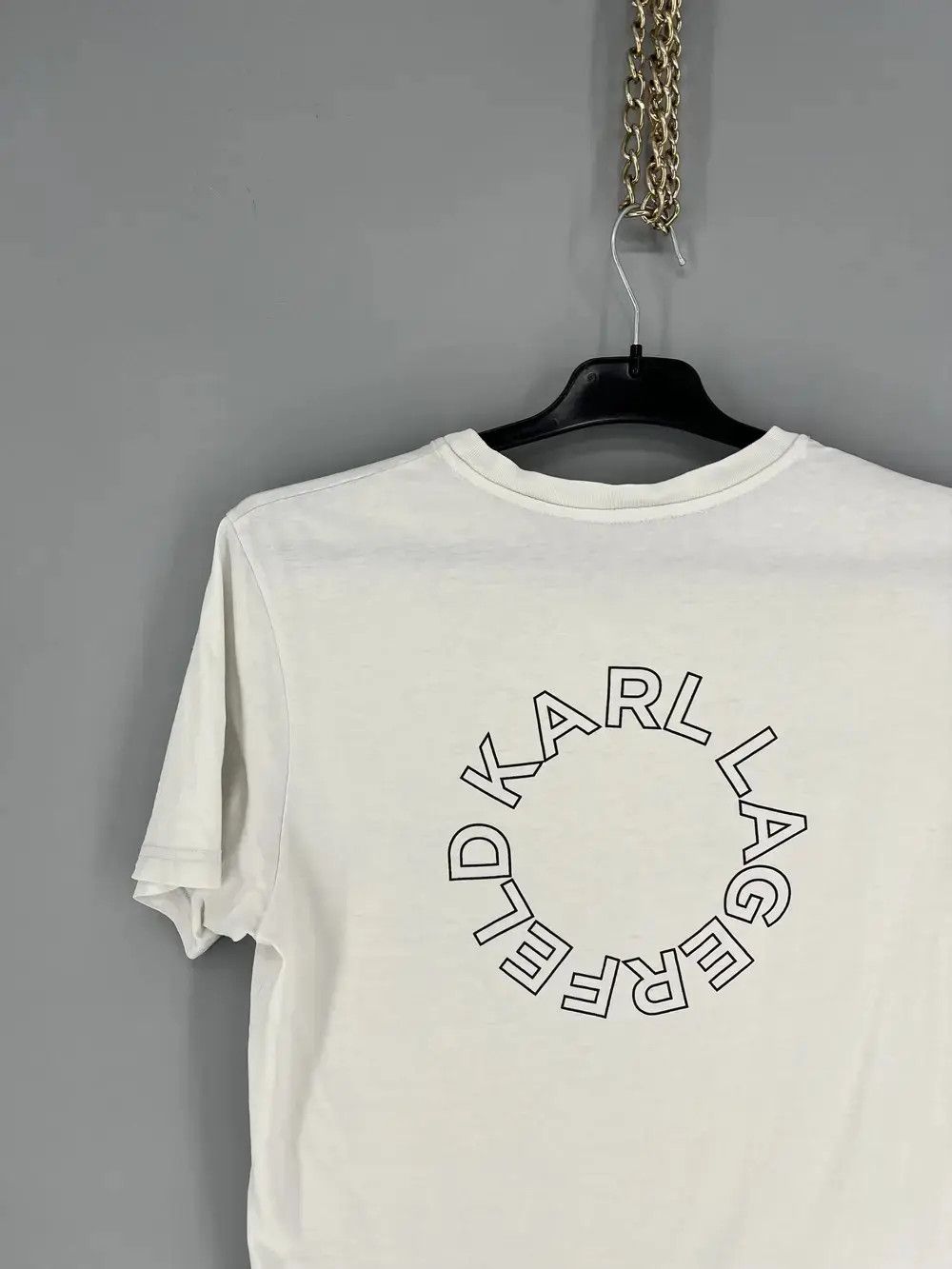 Karl Lagerfeld Karl Lagerfeld Beachwear T-Shirt Short Sleeve Big Logo Men Size US M / EU 48-50 / 2 - 14 Thumbnail