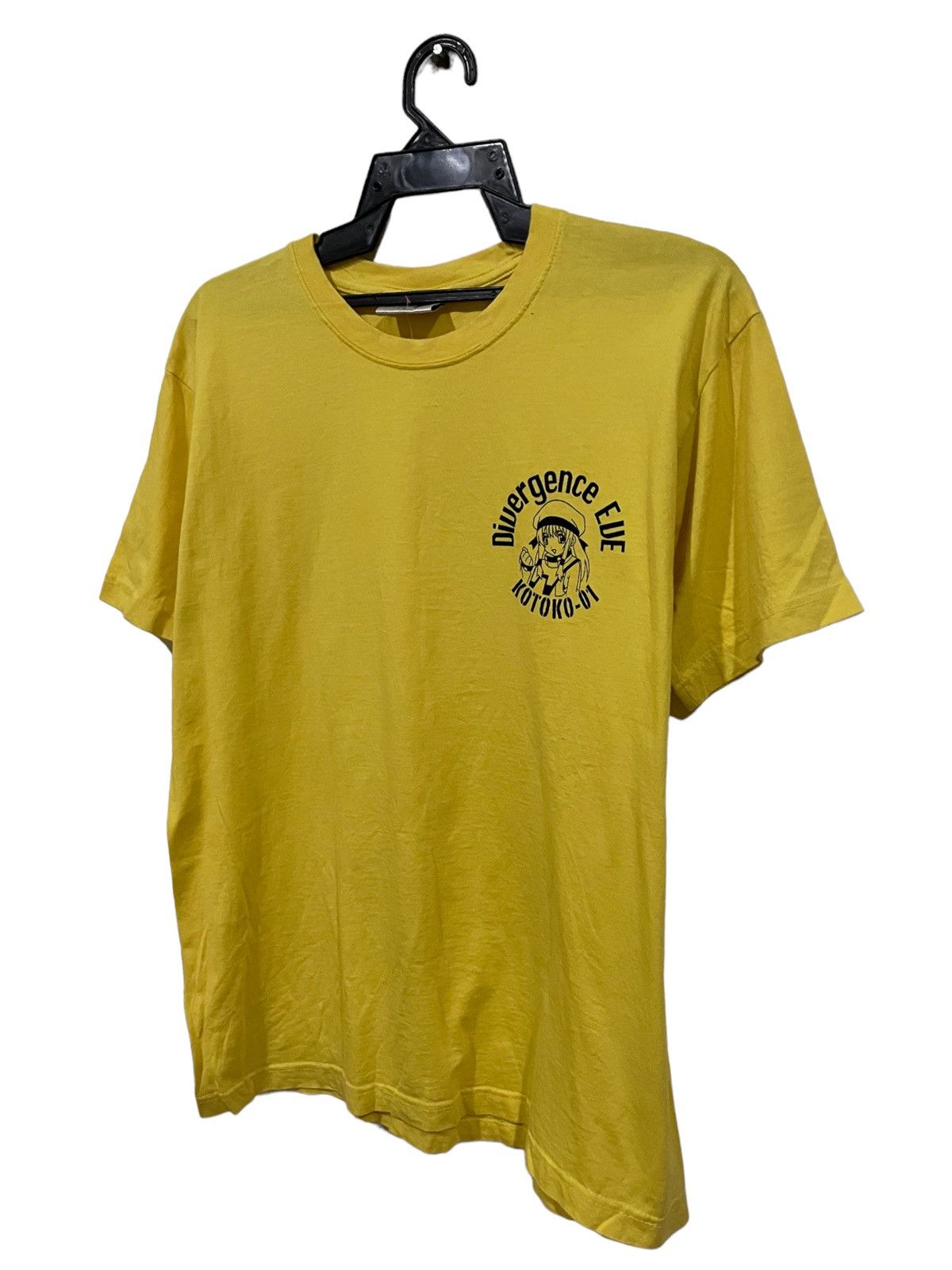 Anime × Japanese Brand Divergence Eve 2003 Vintage Operation Eve Kotoko-01 Tee Size US L / EU 52-54 / 3 - 4 Thumbnail