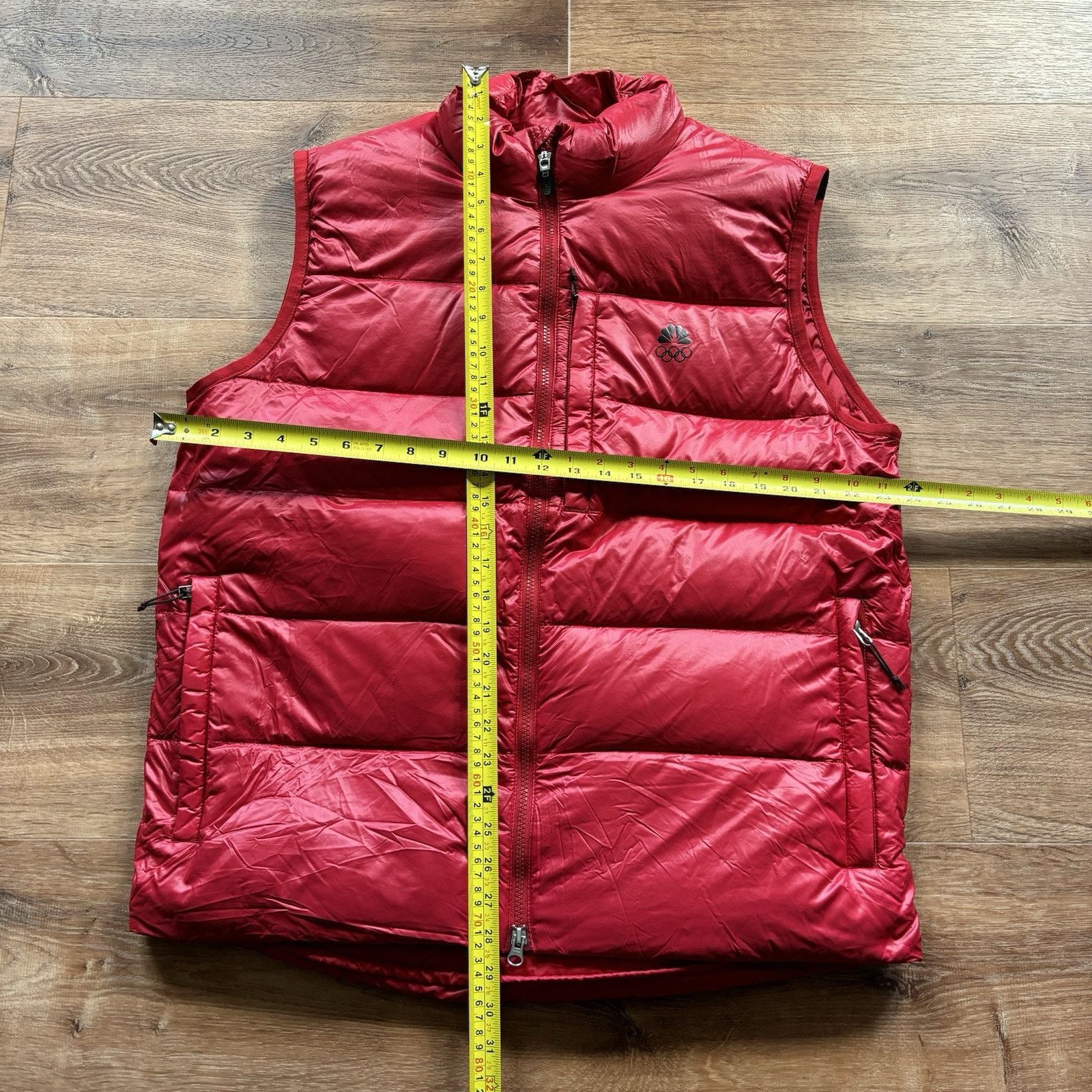 Nike ACG Vintage Nike ACG Down Puffer Vest Jacket USA Olympics Red L Size US L / EU 52-54 / 3 - 9 Thumbnail