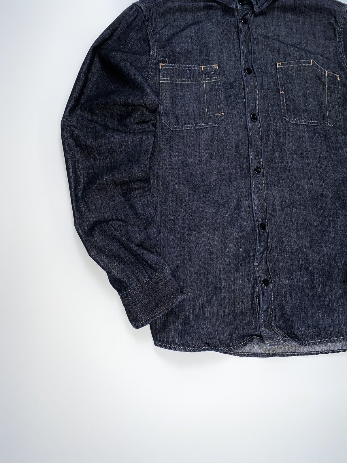 Allsaints 🚨 Allsaints vintage jeans button ups long sleeve shirt man M Size US M / EU 48-50 / 2 - 3 Thumbnail