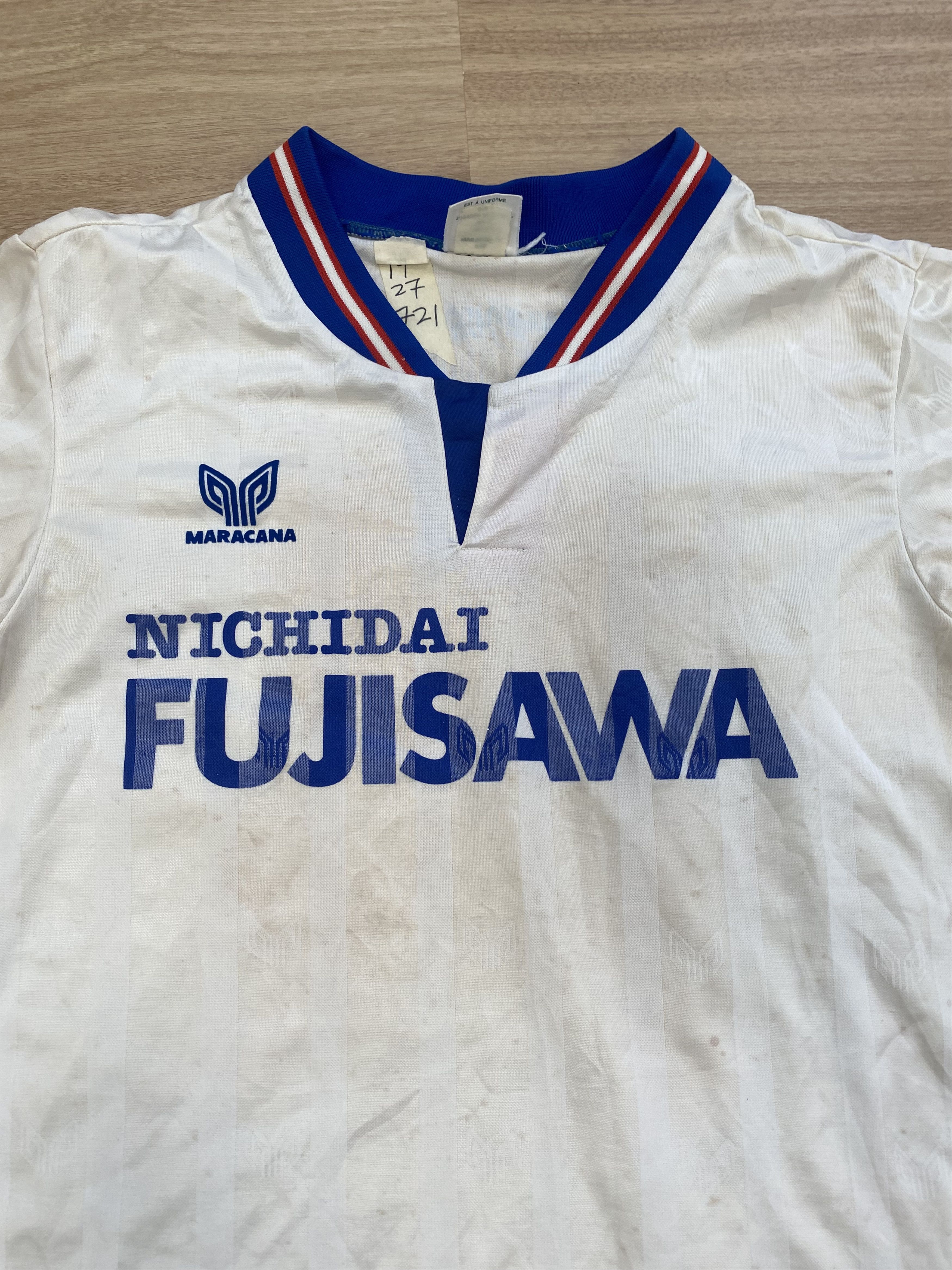 Other vintage MARACANA NICHIDAI FUJISAWA FOOTBALL CLUB SIZE M Size US M / EU 48-50 / 2 - 3 Thumbnail