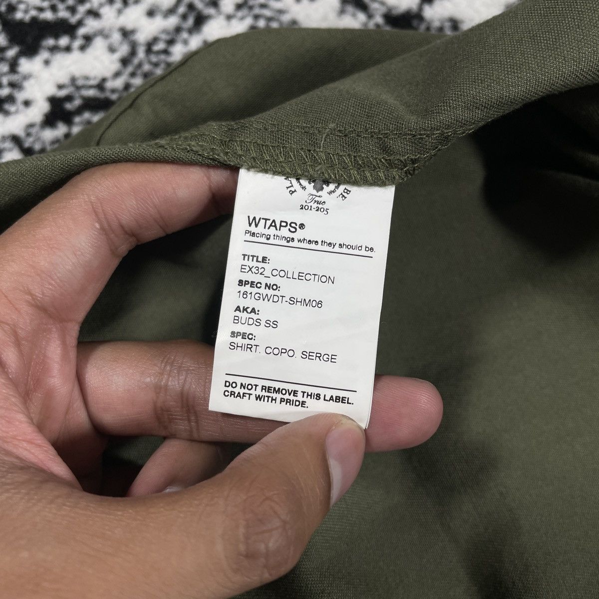 Wtaps WTAPS BUDS SS SHIRT COPO SERGE 2016 - M Size US M / EU 48-50 / 2 - 7 Thumbnail