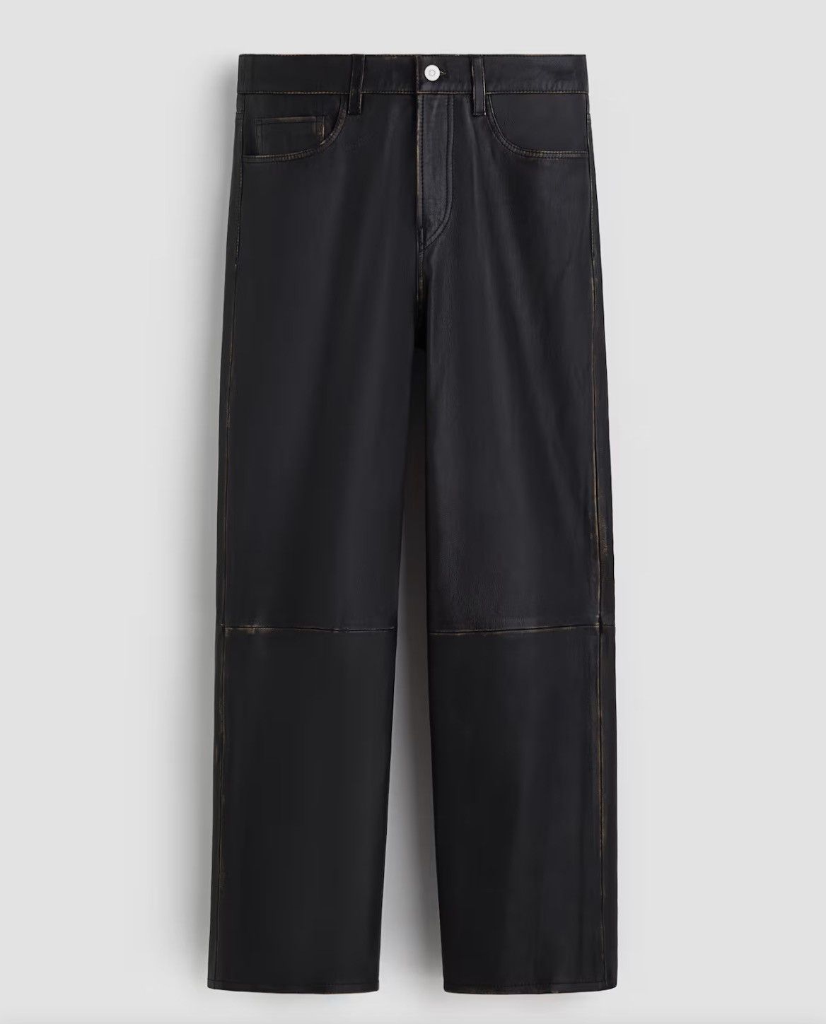 H&M H&M Atelier Leather Pants - PREMIUM LINE Size US 34 / EU 50 - 1 Thumbnail