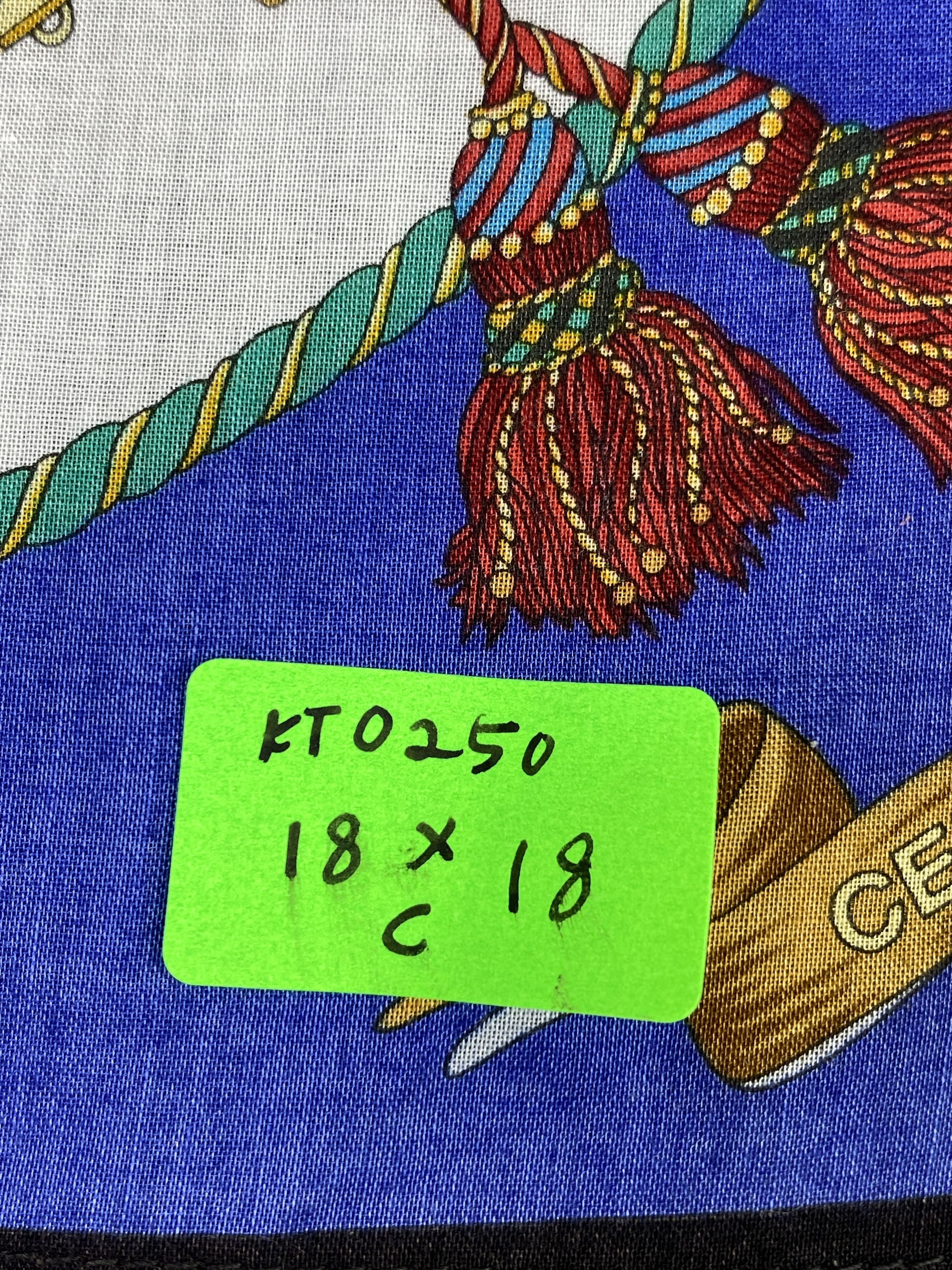 Celine Vintage Celine Handkerchief / Neckerchief KT0250 Size ONE SIZE - 8 Thumbnail
