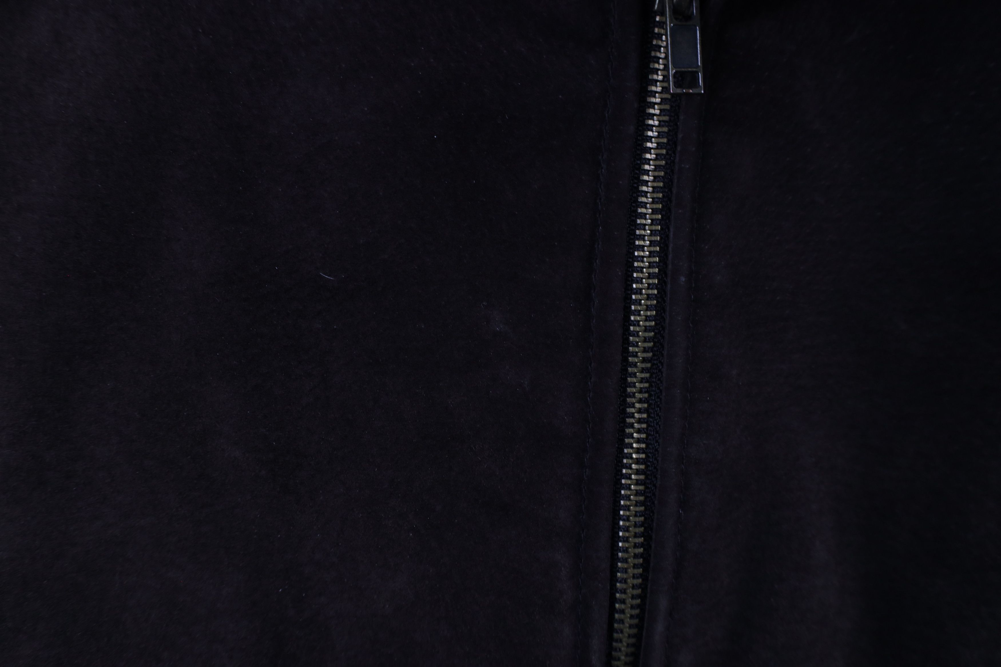 Vintage Vintage 90s Fox Trim Suede Leather Hooded Penny Lane Jacket Size XL / US 12-14 / IT 48-50 - 5 Thumbnail