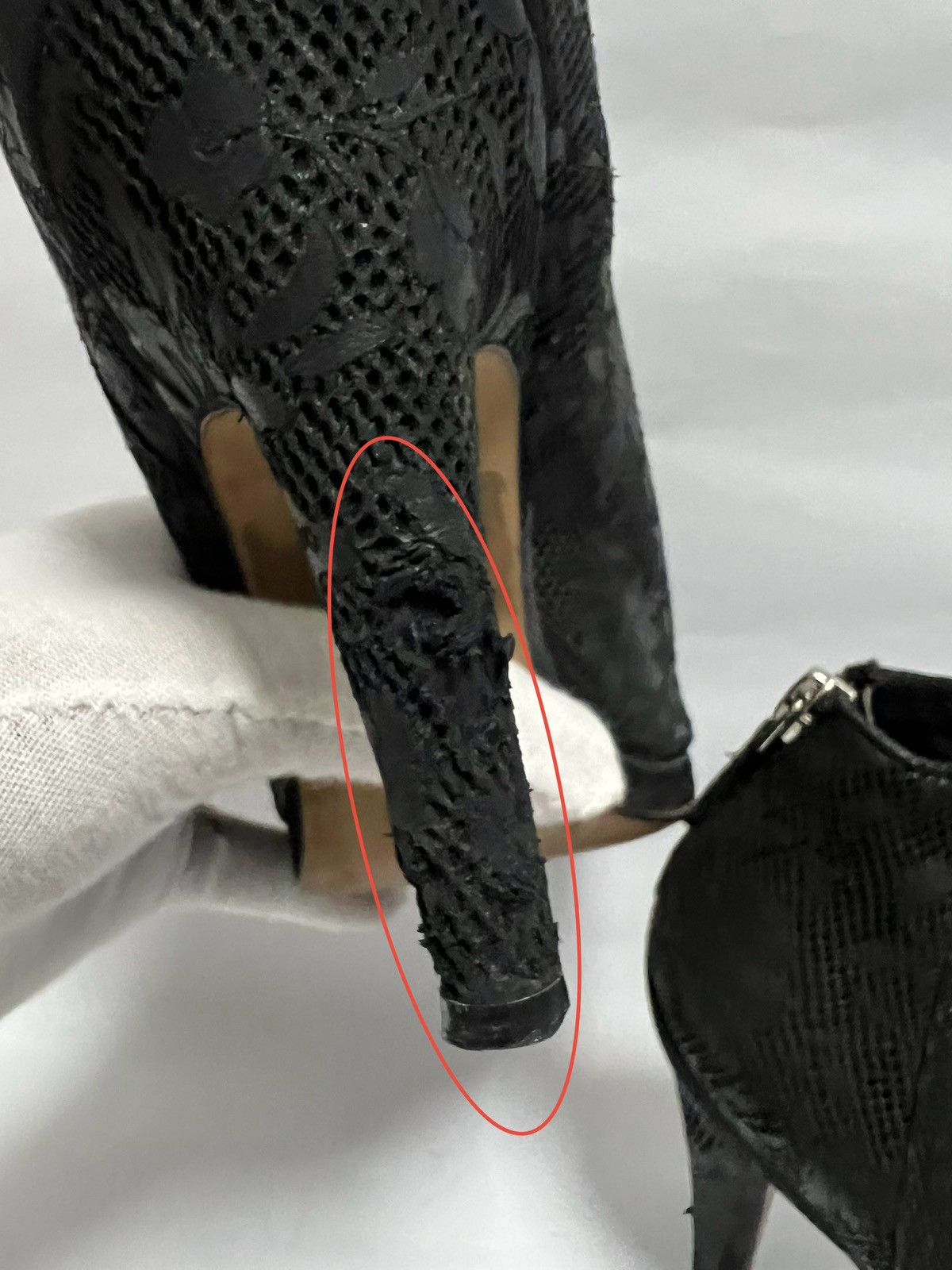 Chanel Chanel - Lace Coco Mark Open Toe Short Boots Size US 7.5 / IT 37.5 - 15 Thumbnail
