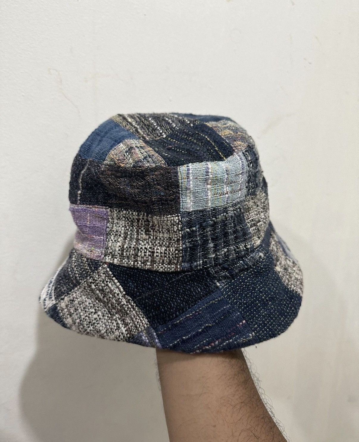 Japanese Brand VTG Patchwork Style Kapital Hat Size ONE SIZE - 4 Thumbnail