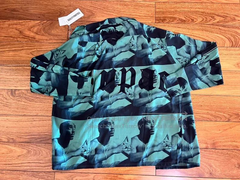 Wacko Maria Wacko Maria 23ss co-branded 2pac rapper long-sleeved shirt Size US M / EU 48-50 / 2 - 3 Thumbnail
