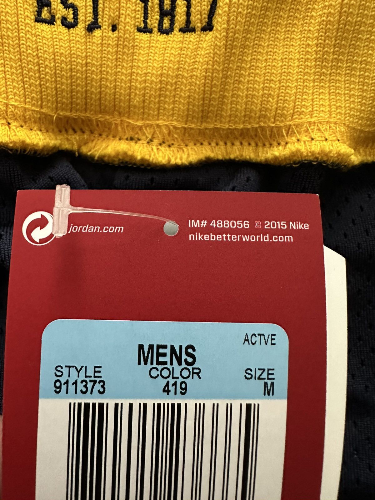 Just Don Air Jordan Just Don Michigan Wolverines PE Shorts RARE Size US 32 / EU 48 - 14 Thumbnail