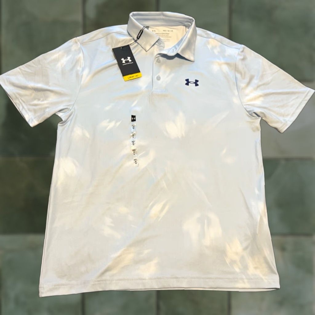 Under Armour Under Armour Playoff Polo 2.0 Polo Medium Blue/White Classic Mens Size US M / EU 48-50 / 2 - 1 Thumbnail