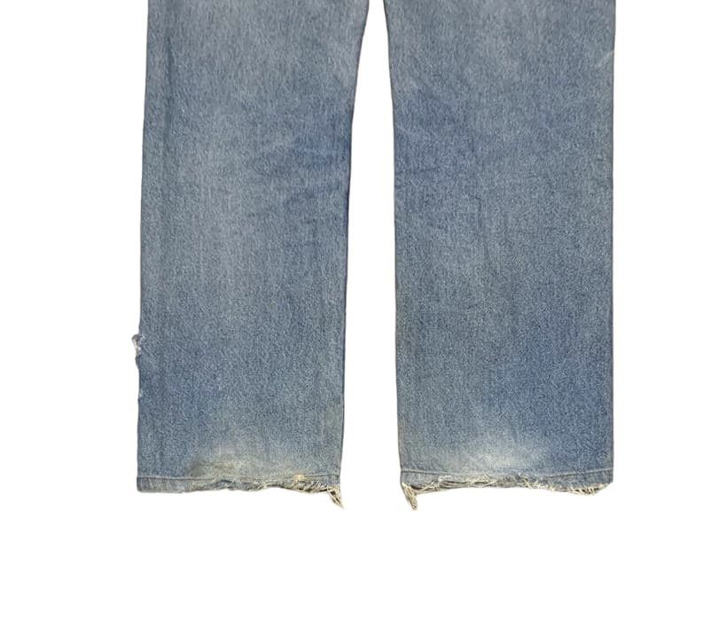 Levi's Vintage 80s Levis 220 Distressed Style Straight Leg Jeans Size US 30 / EU 46 - 5 Thumbnail