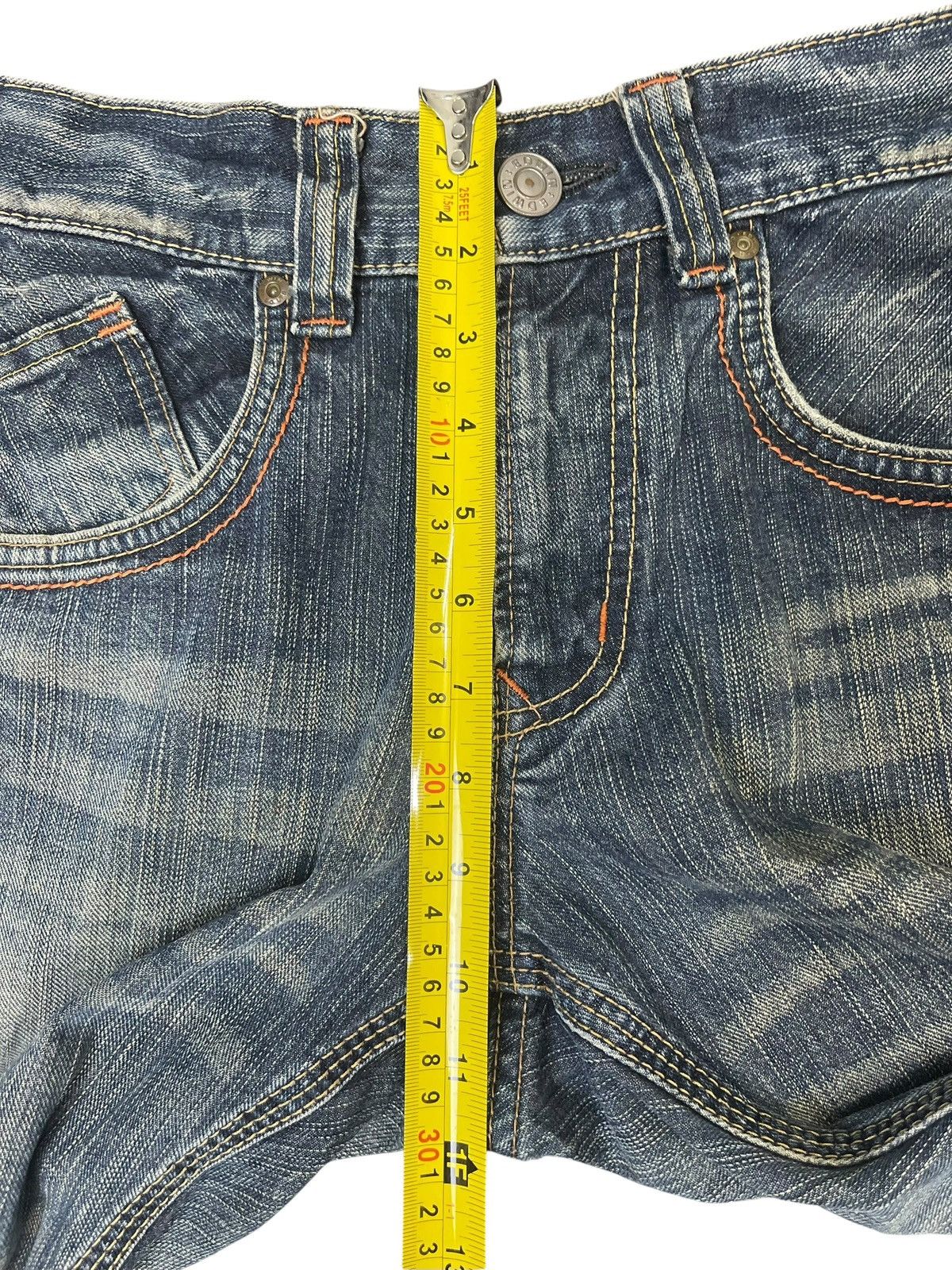 Edwin Vintage Edwin XU-S Straight Cut Jeans Streetwear Size US 28 / EU 44 - 14 Thumbnail