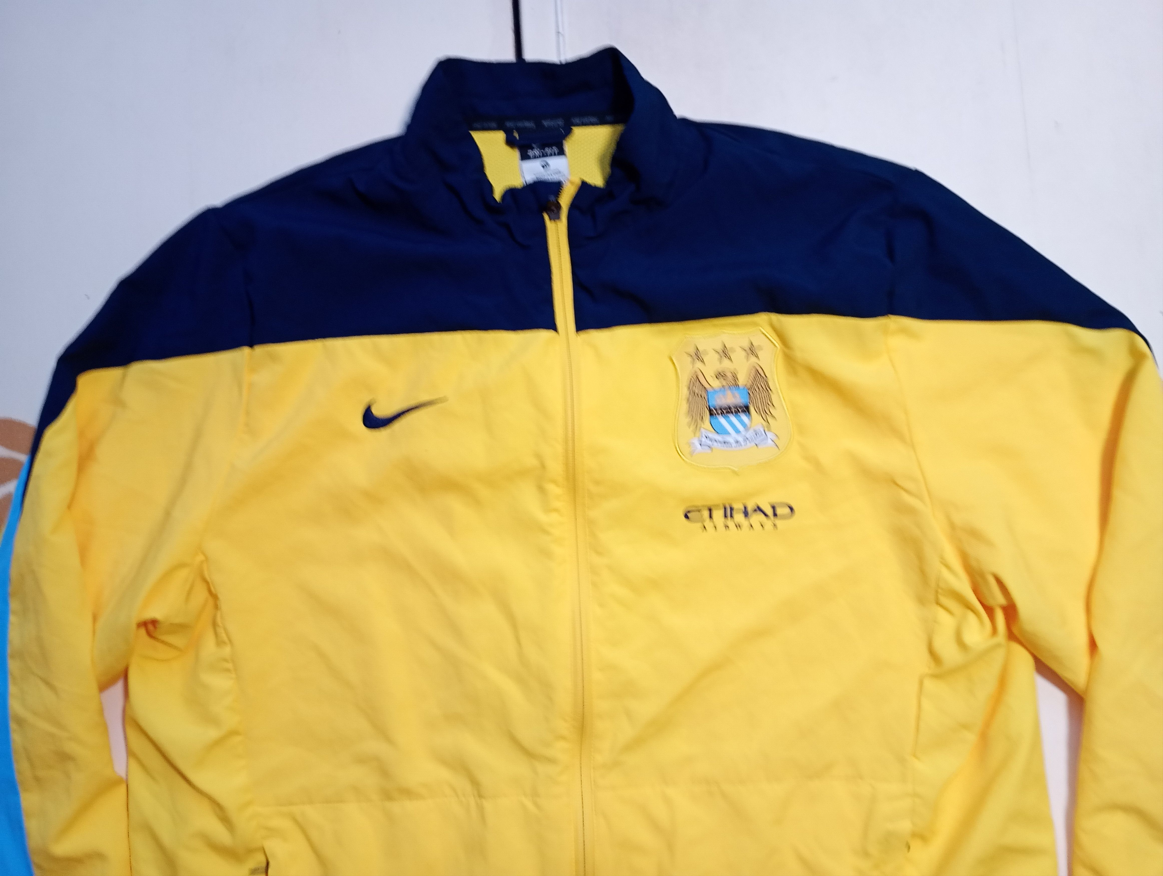 Nike Nike Manchester City Track Top Jacket 2014-2015 Size US XL / EU 56 / 4 - 5 Thumbnail