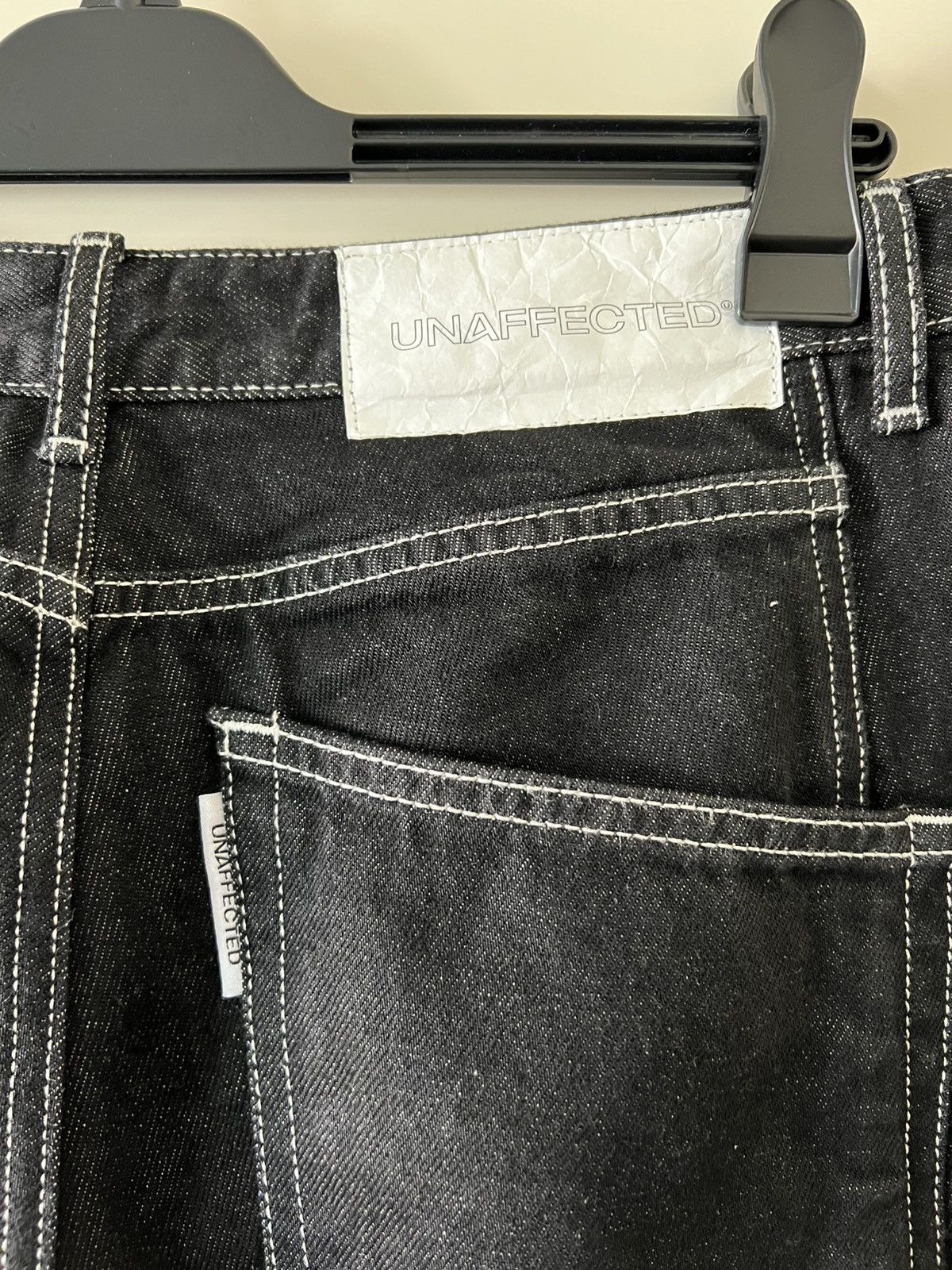Other Unaffected Black & White Stiching contrast Denim Size US 30 / EU 46 - 6 Thumbnail