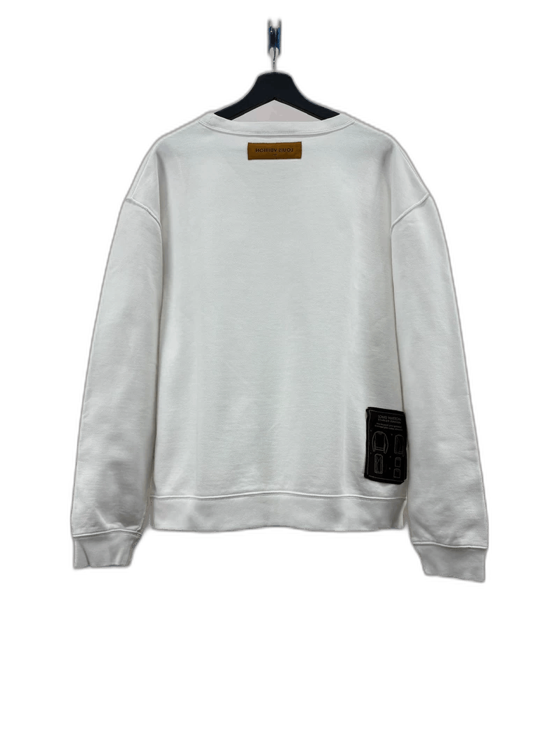 Louis Vuitton Louis Vuitton White Hoodie in 4XL Size -2505 Size US XXL / EU 58 / 5 - 1 Thumbnail