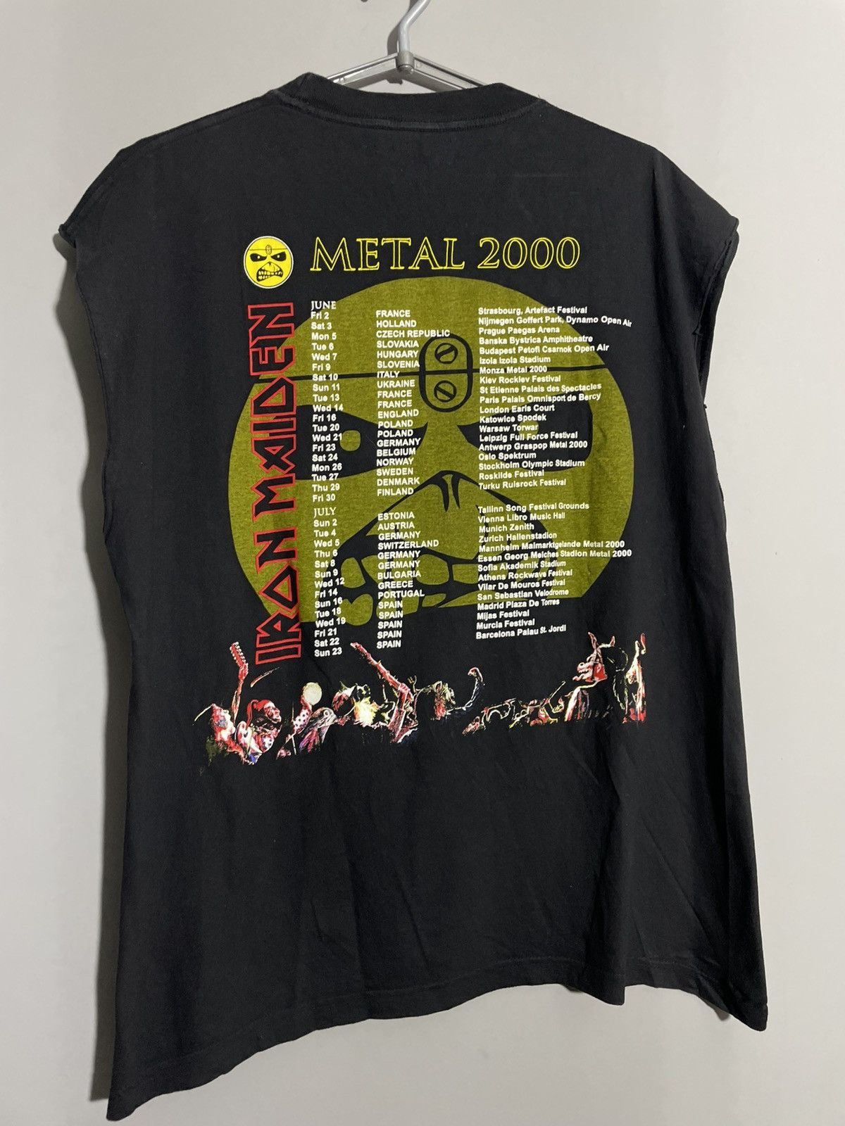 Vintage Vintage Iron Maiden European Tour 2000s Original Shirt Size US XL / EU 56 / 4 - 8 Thumbnail