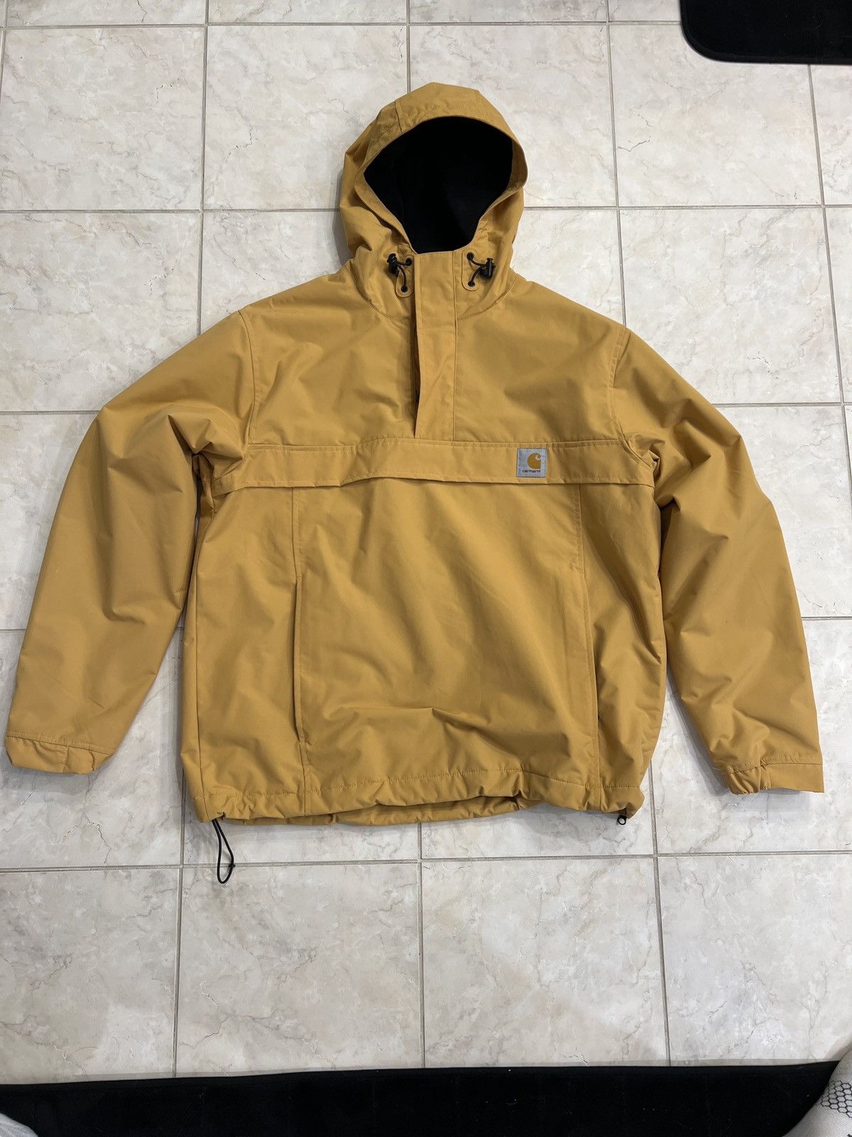 image of Carhartt Wip Anorak Jacket in Yellow, Men's (Size XL)