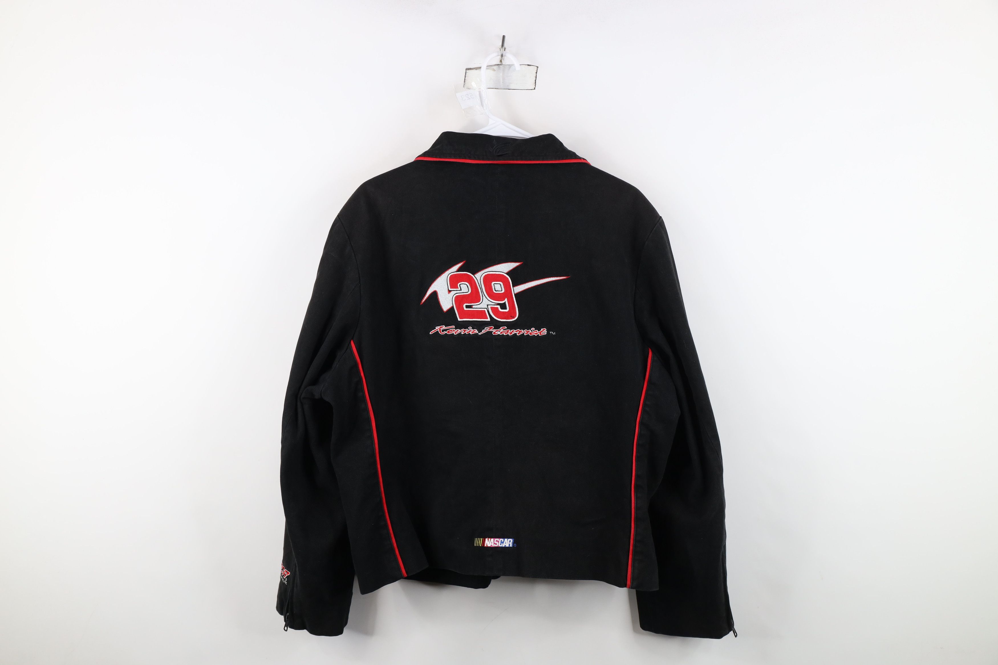 Vintage Vintage Nascar Kevin Harvick Racing Pitcrew Jacket Size XXL / US 16-18 / IT 52-54 - 15 Thumbnail