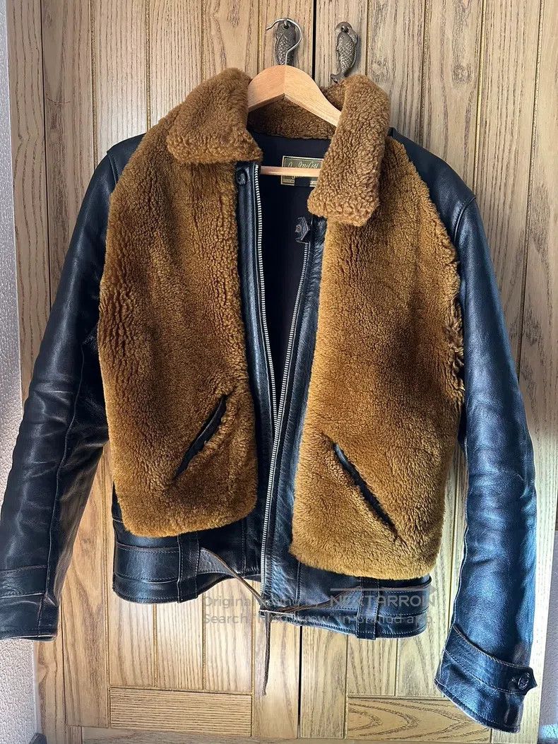 The Real McCoy's The Real McCoys Brown bear skin coat Size US XS / EU 42 / 0 - 1 Thumbnail