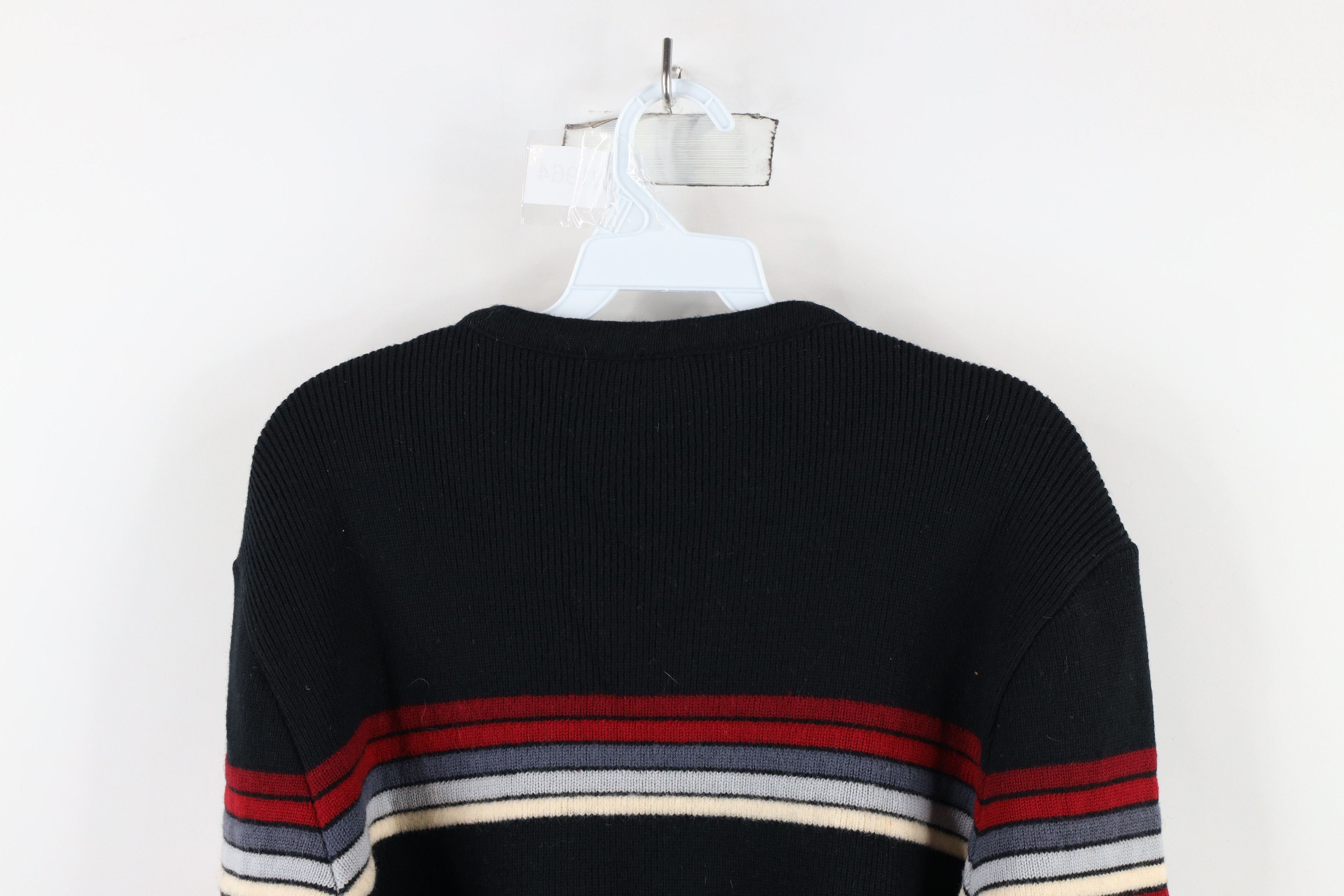Vintage Vintage 70s Streetwear Wool Knit Crewneck Sweater USA Size US L / EU 52-54 / 3 - 14 Thumbnail