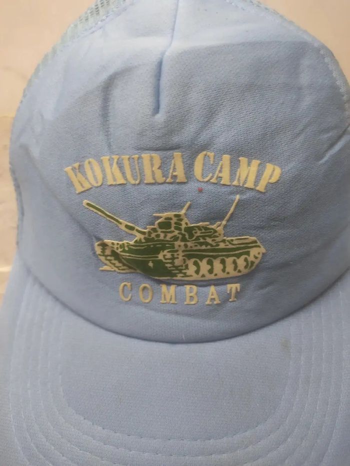 Japanese Brand Vintage Kokura Camp Combat Trucker Hat Cap Size ONE SIZE - 3 Thumbnail