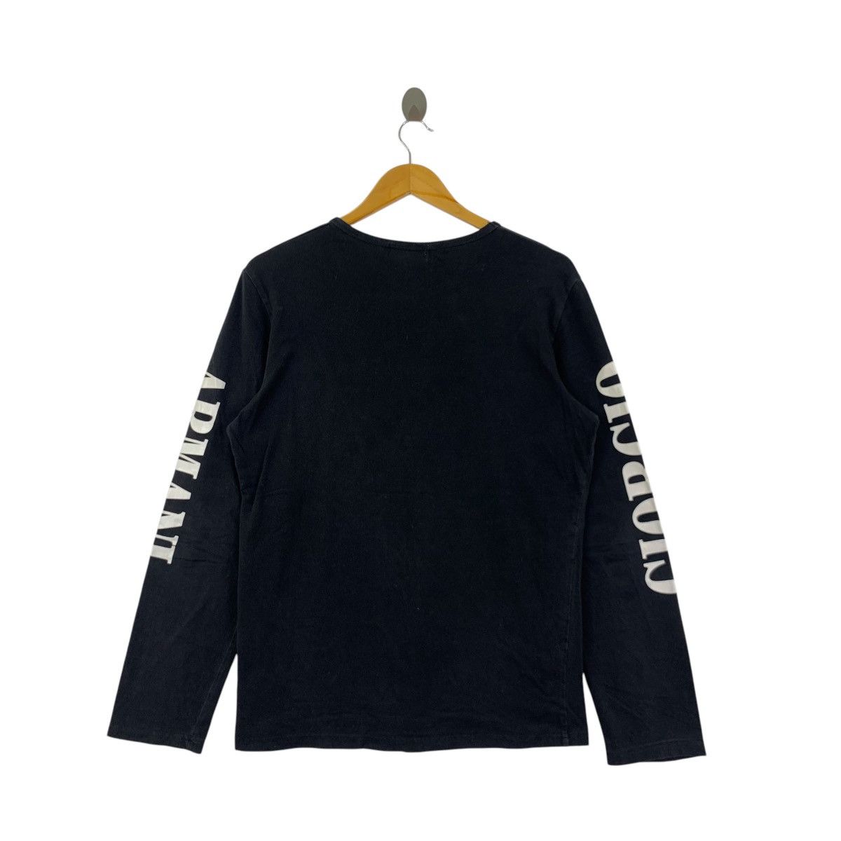 Emporio Armani Vintage EMPORIO ARMANI GIORGIO Stock Logo Tee Shirt Size XL / US 12-14 / IT 48-50 - 4 Thumbnail