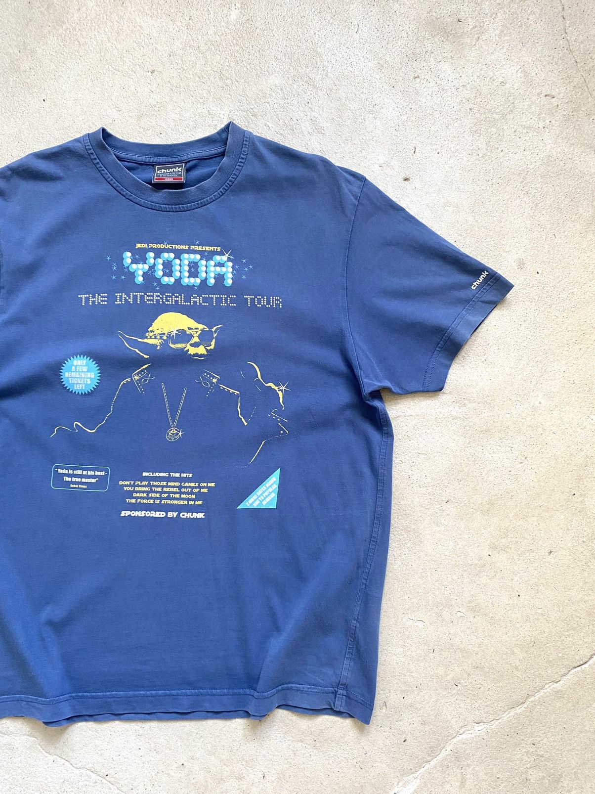 Marvel Comics Vintage 90-00’s Star Wars Yoda Chunk Intergalactic Tour Tee Size US M / EU 48-50 / 2 - 4 Thumbnail