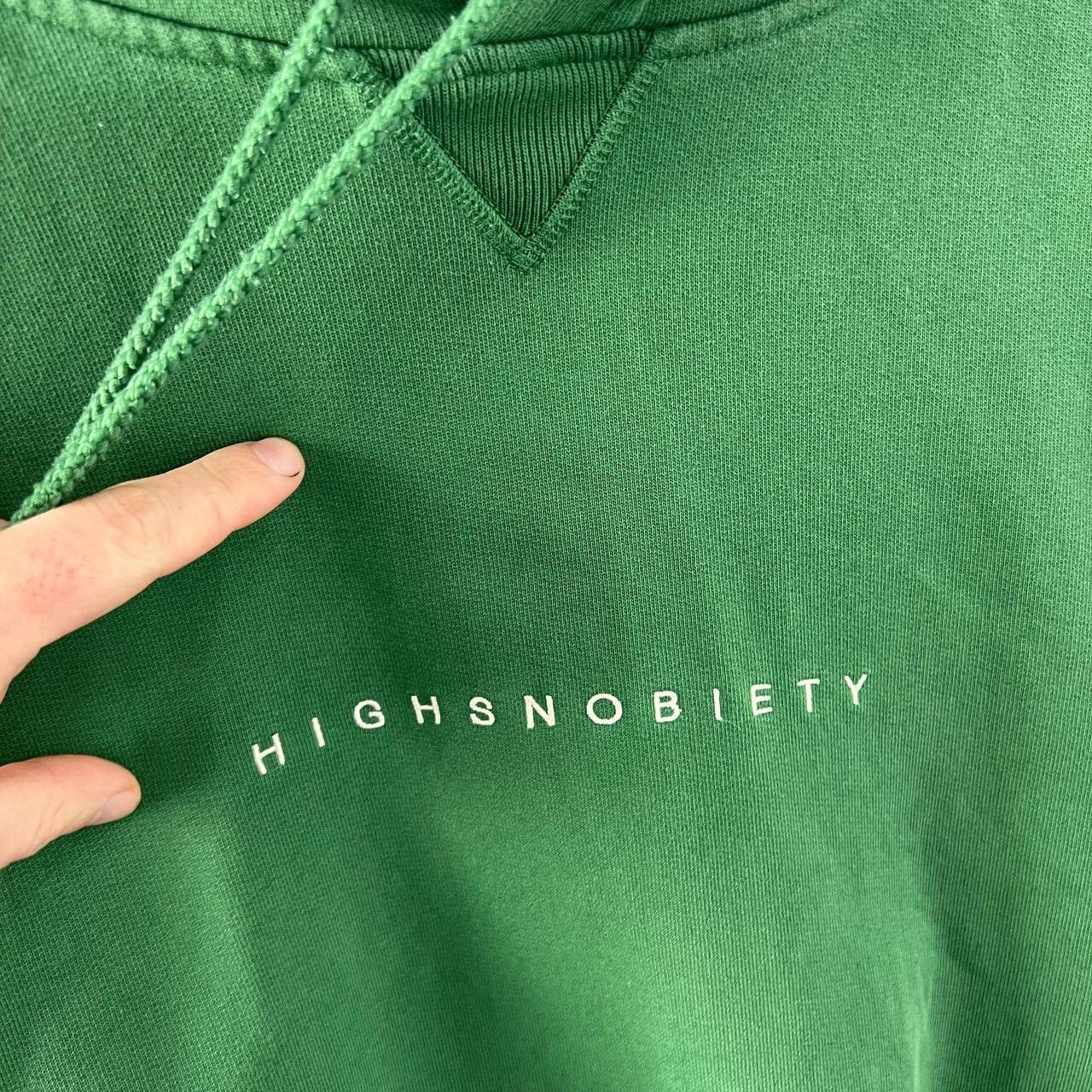 Colette × Highsnobiety Highsnobiety Hoodie Center Embroidered Logo Boxy Baggy Fit Size US M / EU 48-50 / 2 - 3 Thumbnail