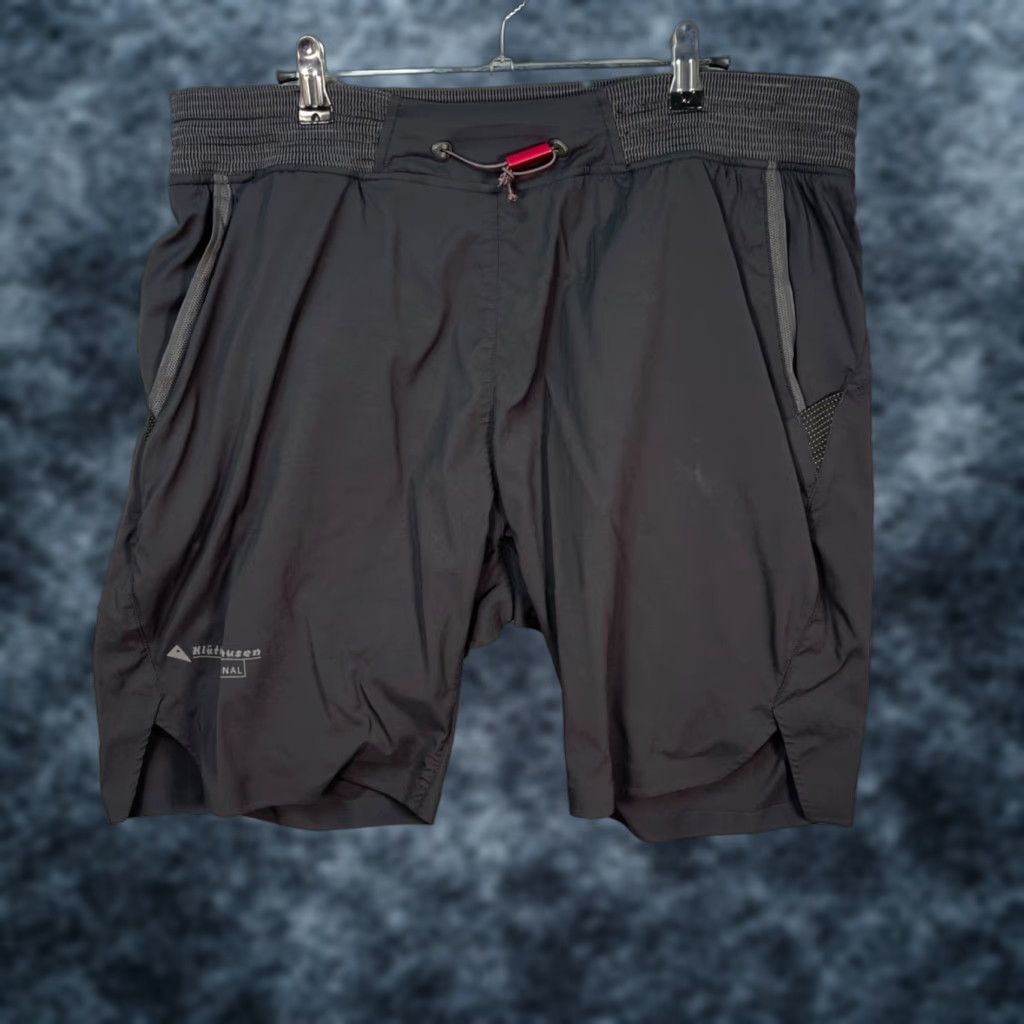 Vintage Klättermusen Mens XL Biomass Polyamide Black Hiking Athletic Shorts Size US 36 / EU 52 - 1 Thumbnail