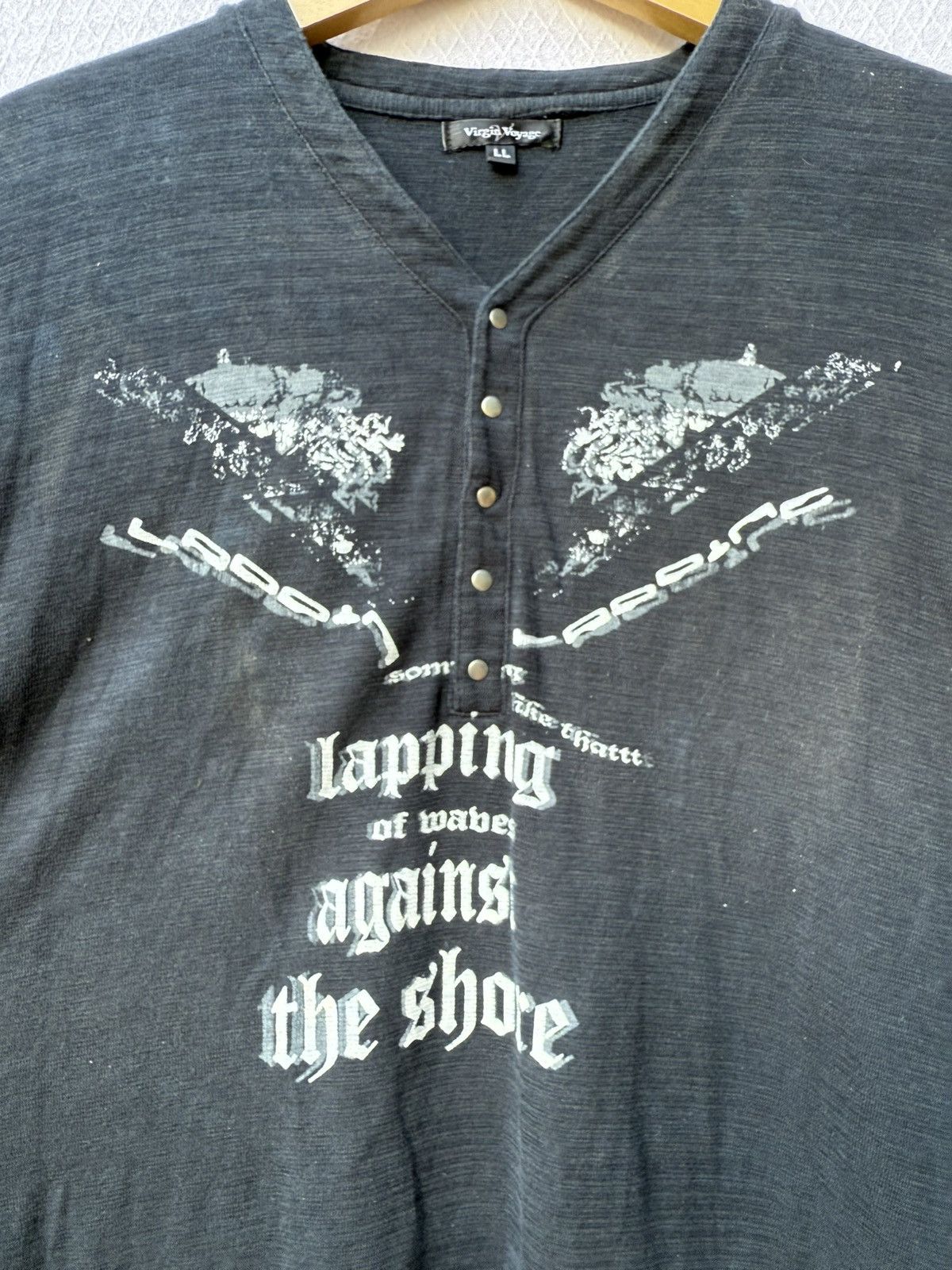 Hysteric Glamour Virgin Voyage Japanese Style Gothic Punk Y2k Longsleeve Size US L / EU 52-54 / 3 - 4 Thumbnail