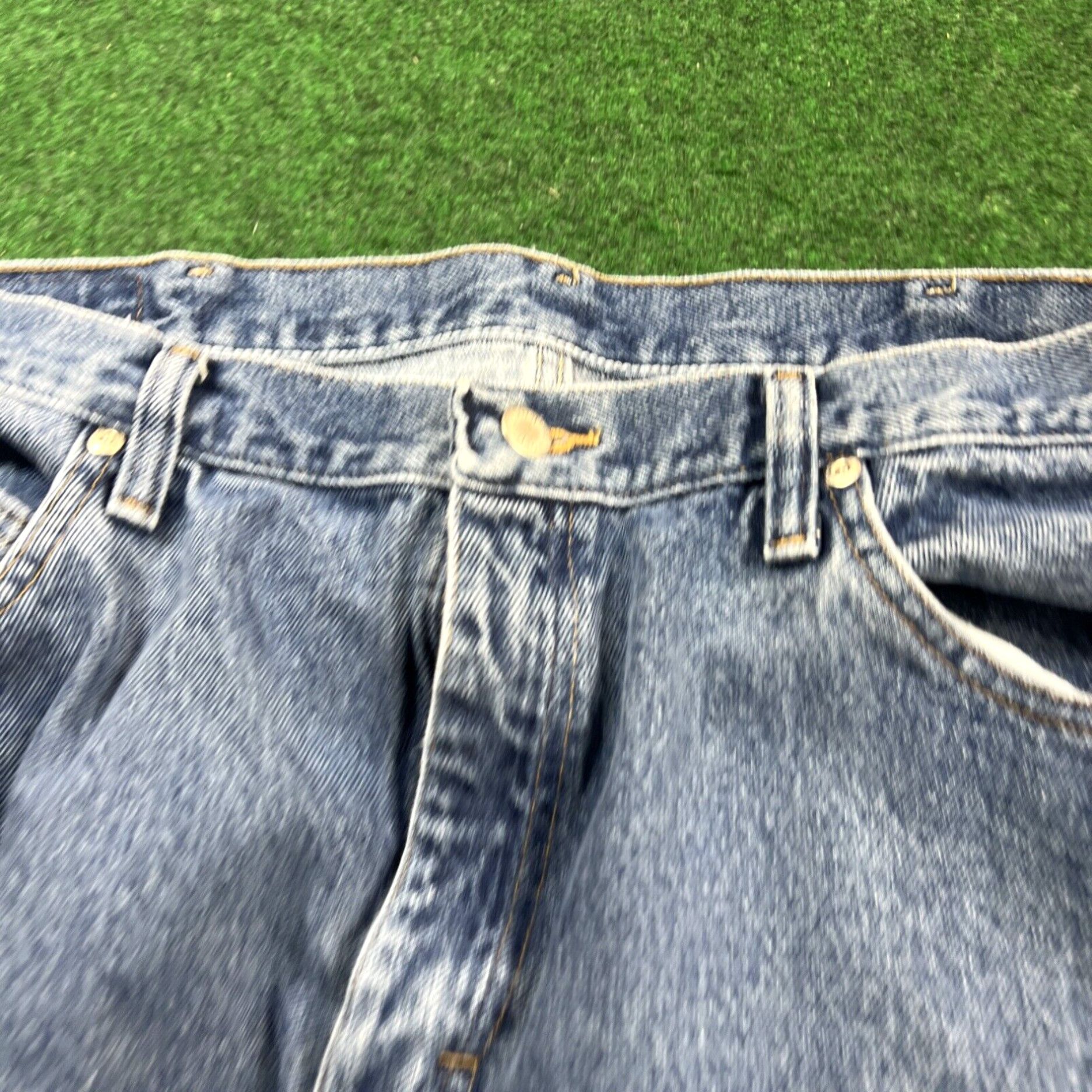 Wrangler Wrangler Authentics Jeans Straight Leg Blue Denim Men's Sz. 38x29 Size US 38 / EU 54 - 6 Thumbnail