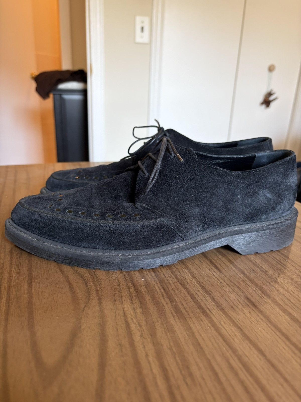 Celine Celine Hedi Slimane FW19 Suede Creeper Size US 8.5 / EU 41-42 - 4 Thumbnail