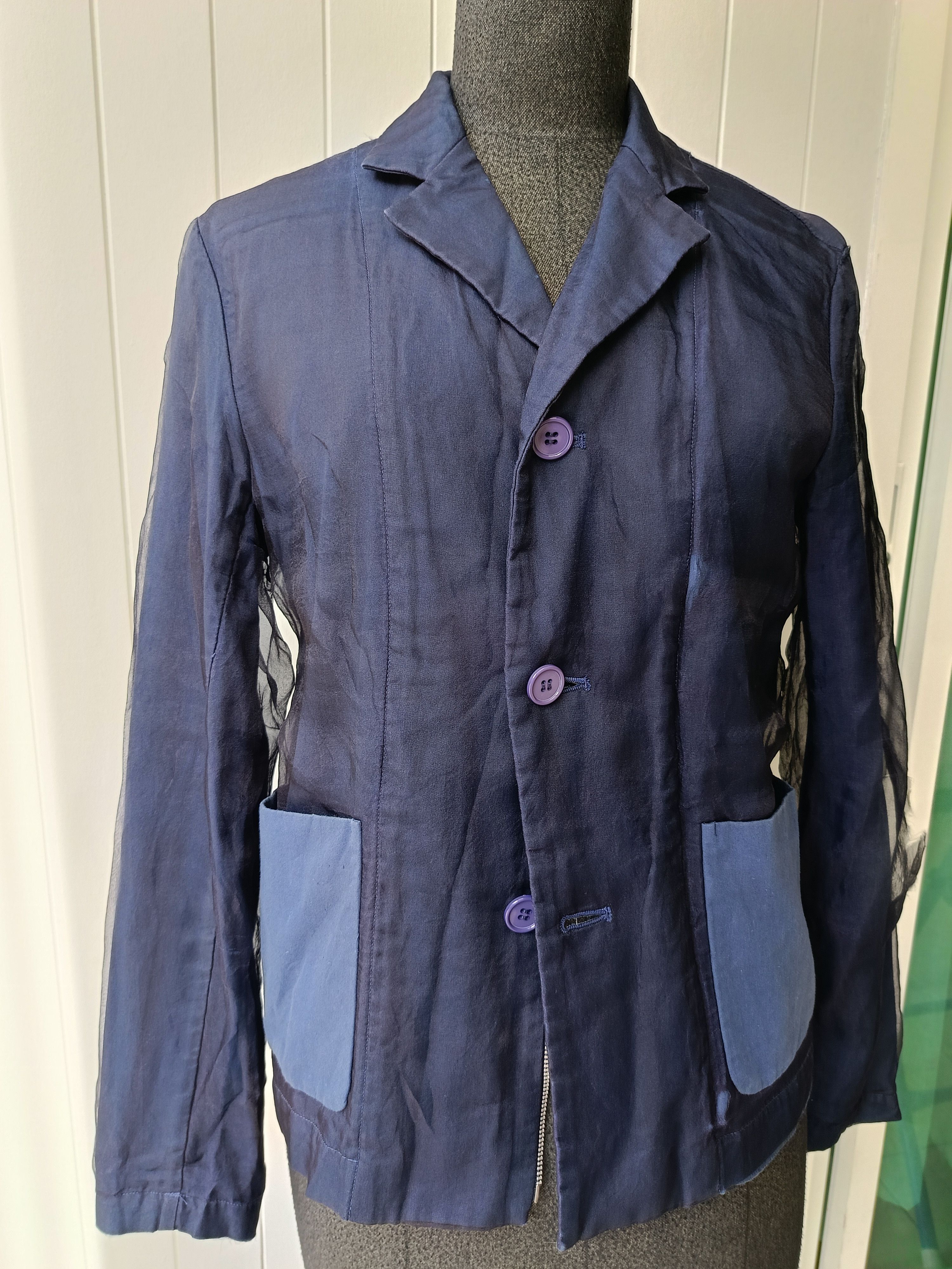 Comme des Garcons × Tricot Comme des Garcons Comme des garcons Tricot Japan AD1999 90s blazer coat jacket Size S / US 4 / IT 40 - 8 Thumbnail