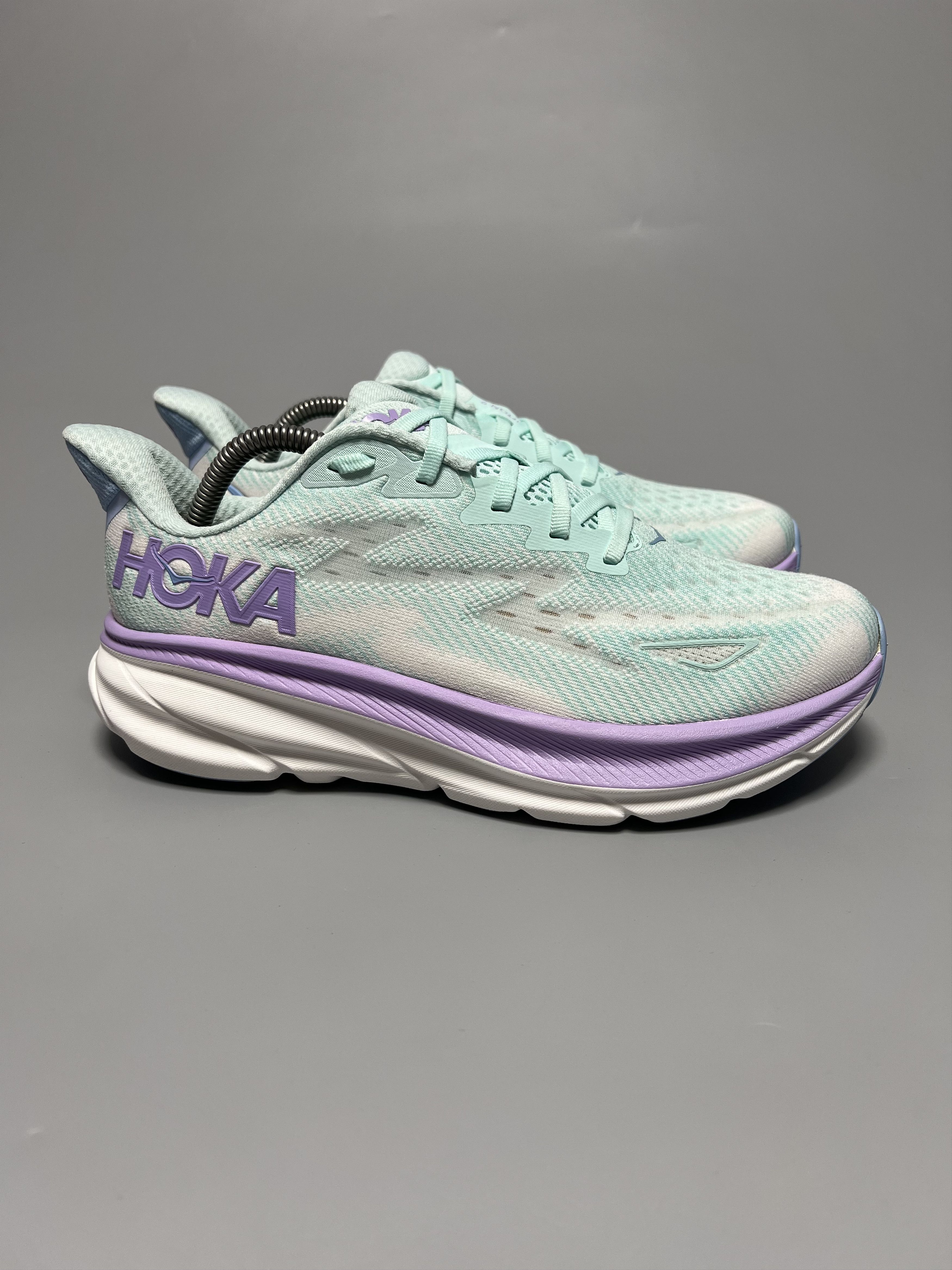 Hoka 8.5D Hoka One One Clifton 9 Wide Running Shoes Walking Gym Size US 8.5 / IT 38.5 - 2 Thumbnail