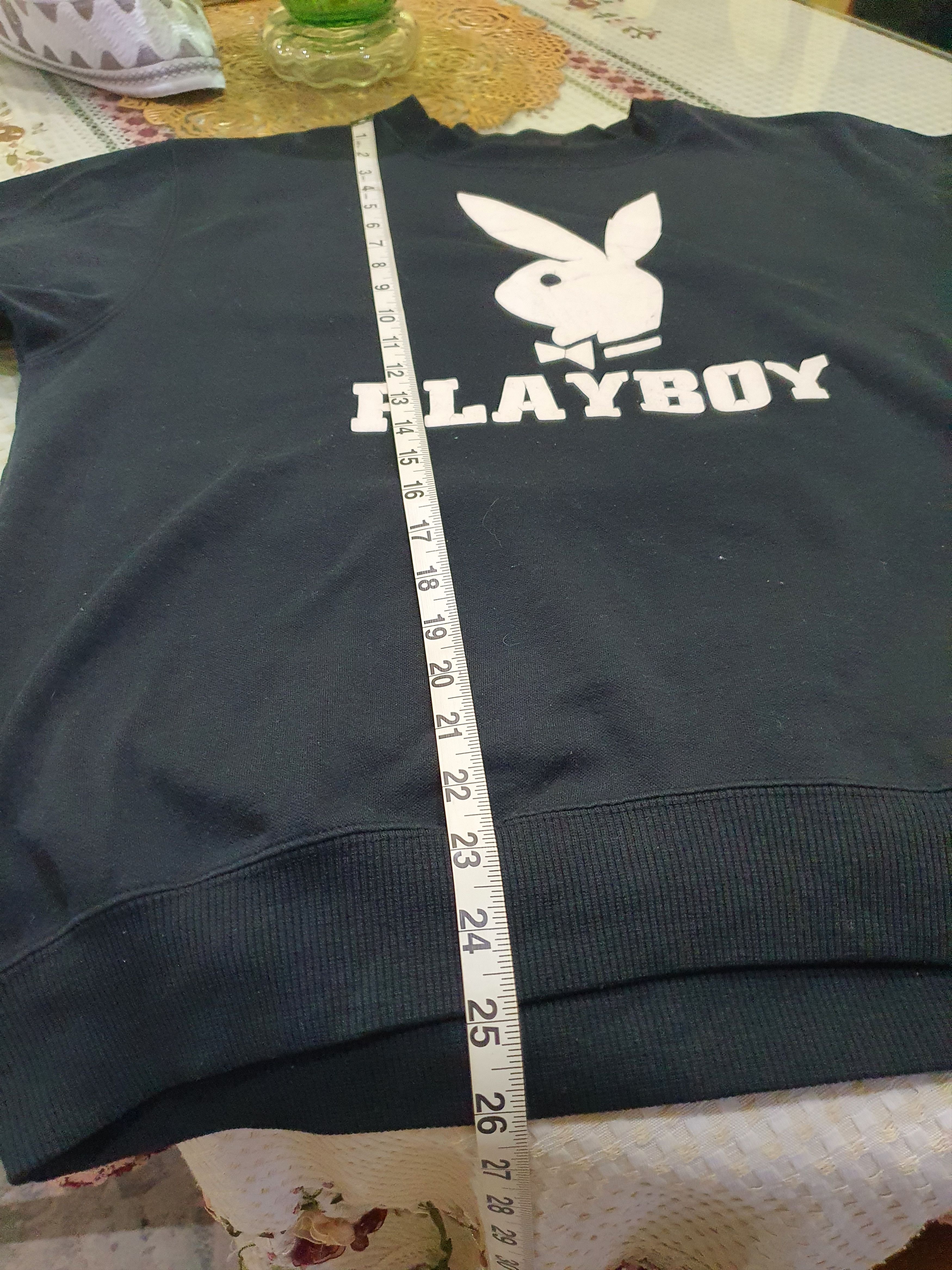 Playboy Vintage 90s Playboy big logo spellout crewneck sweatshirt Size US L / EU 52-54 / 3 - 9 Thumbnail