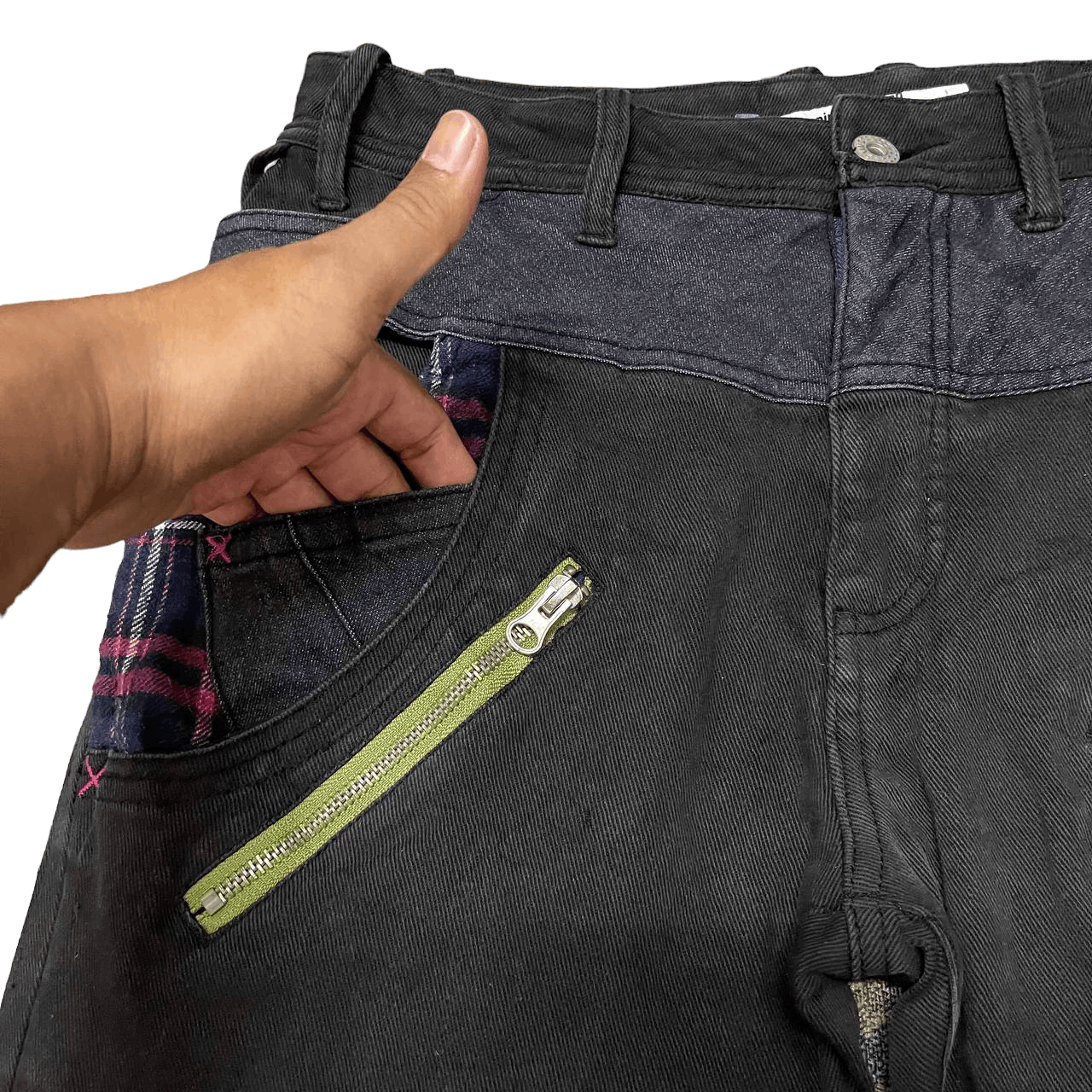 AMP Vintage AMP by Manydope Multi Pocket Zipper Pants Size US 32 / EU 48 - 4 Thumbnail