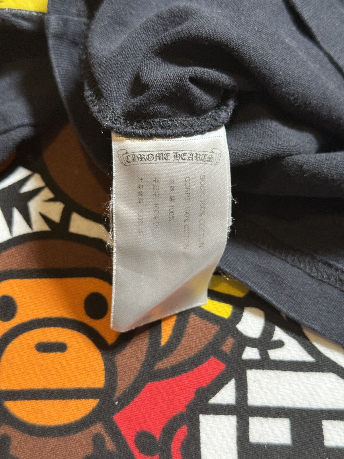 Chrome Hearts Chrome Hearts Black Matty Boy Link Long Sleeve Tee Size US XS / EU 42 / 0 - 8 Thumbnail
