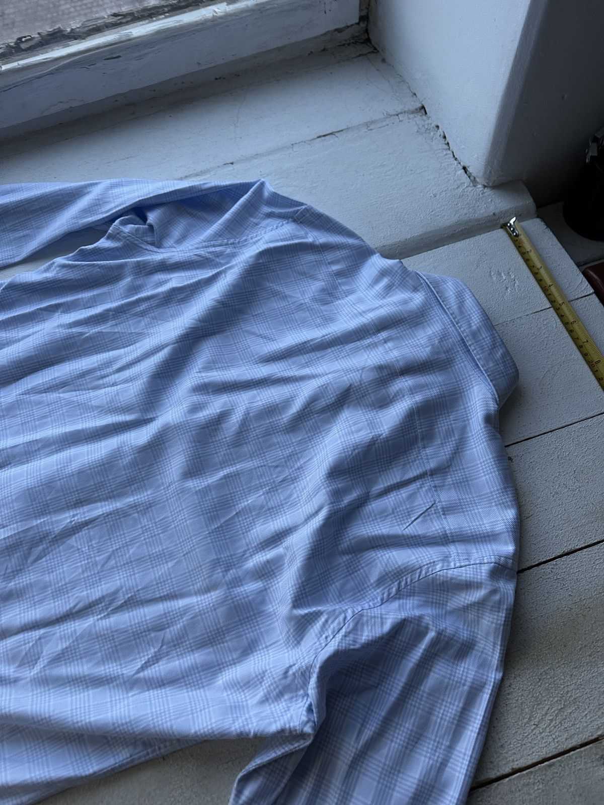 Strenstroms 🚨Stenstroms Men 17/43 Casual Shirt blue white luxury striped Size US M / EU 48-50 / 2 - 12 Thumbnail