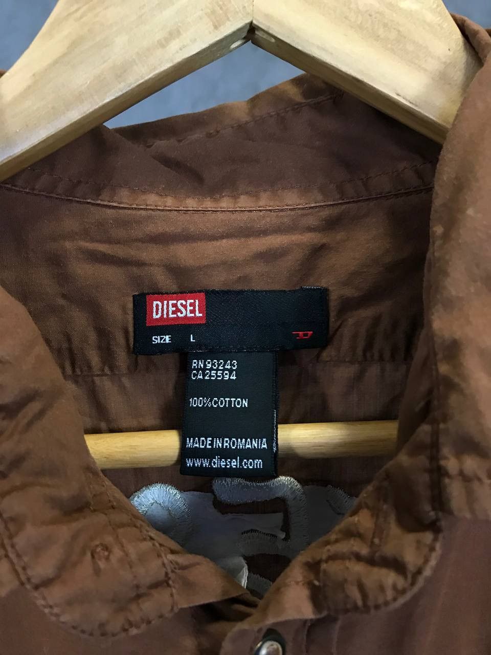 Diesel × Vintage Diesel Lost Paradise art designer vintage shirt Size US L / EU 52-54 / 3 - 4 Thumbnail
