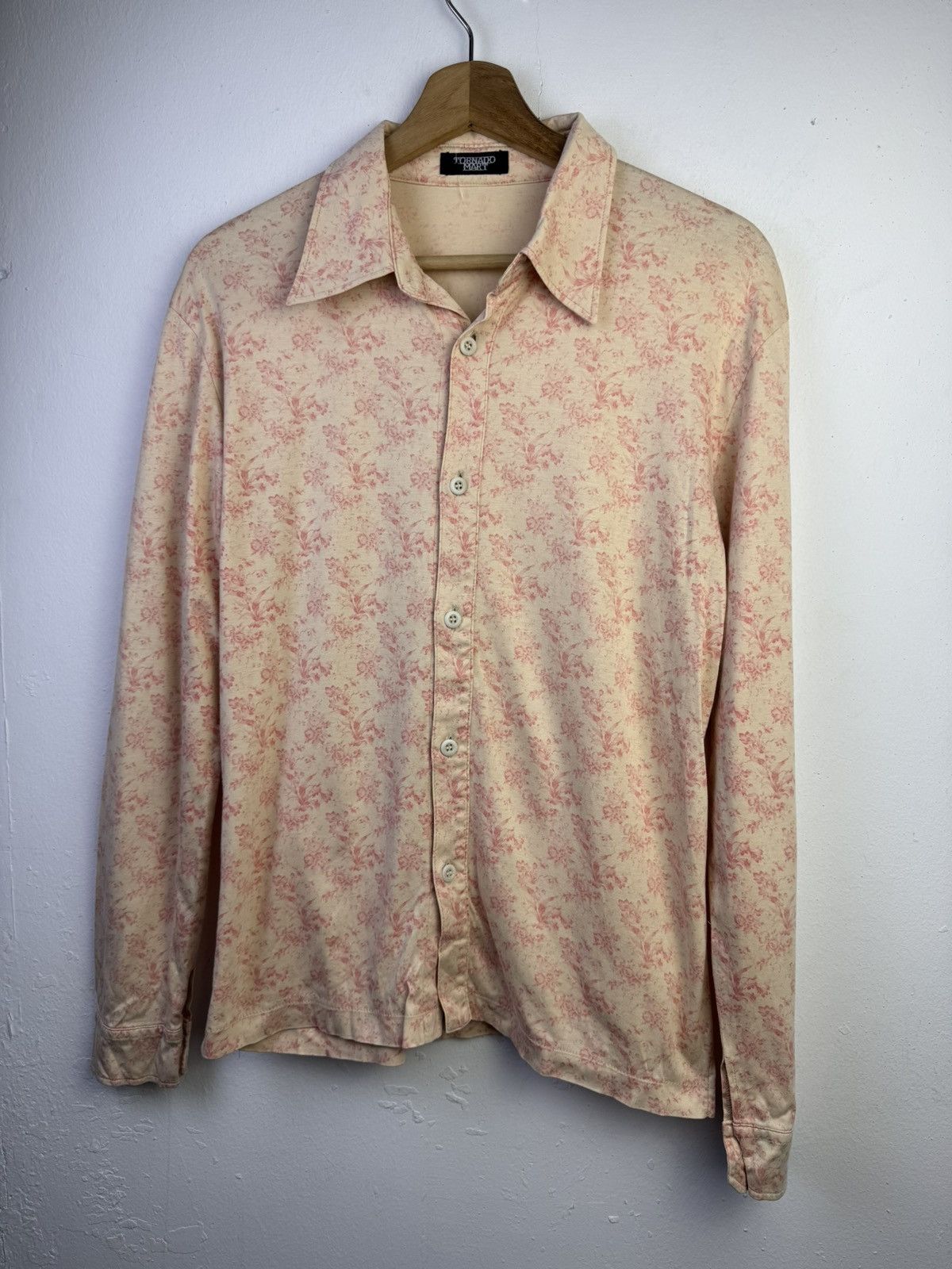 Tornado Mart Tornado Mart Floral Design Button ups Size M / US 6-8 / IT 42-44 - 3 Thumbnail