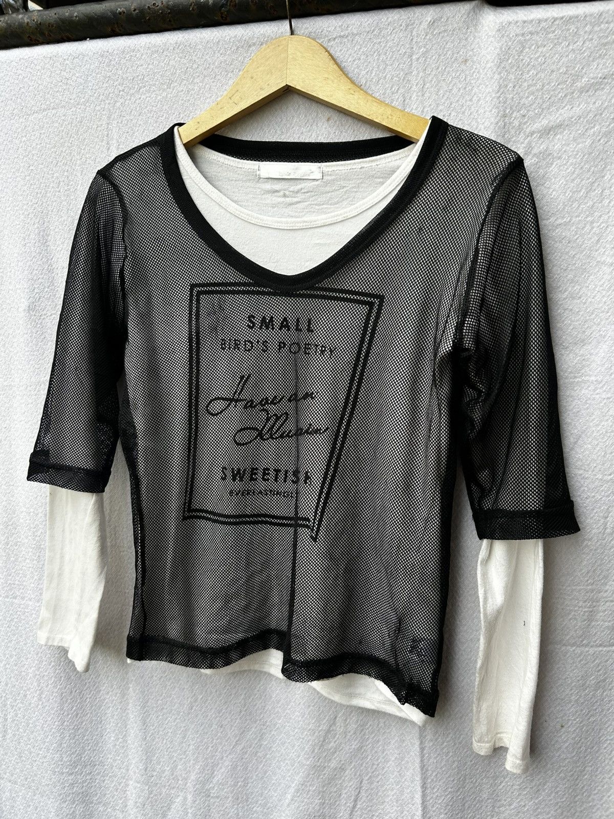 If Six Was Nine × Japanese Brand × Le Grande Bleu (L.G.B.) Japanese mesh top style jean paul gaultier Size US S / EU 44-46 / 1 - 3 Thumbnail