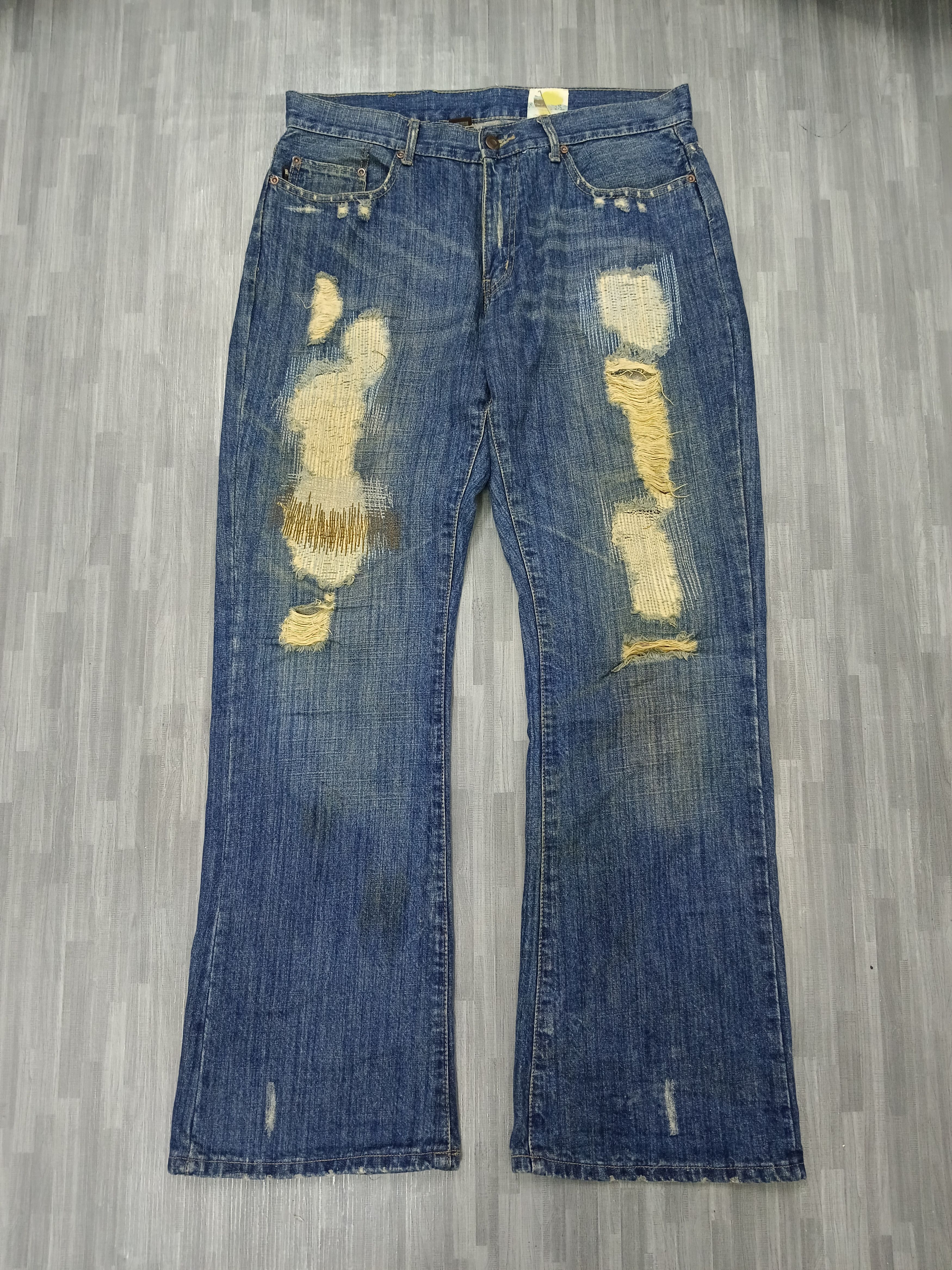 Hollister SICK FLARE HOLLISTER DENIM PANTS Size US 34 / EU 50 - 2 Thumbnail
