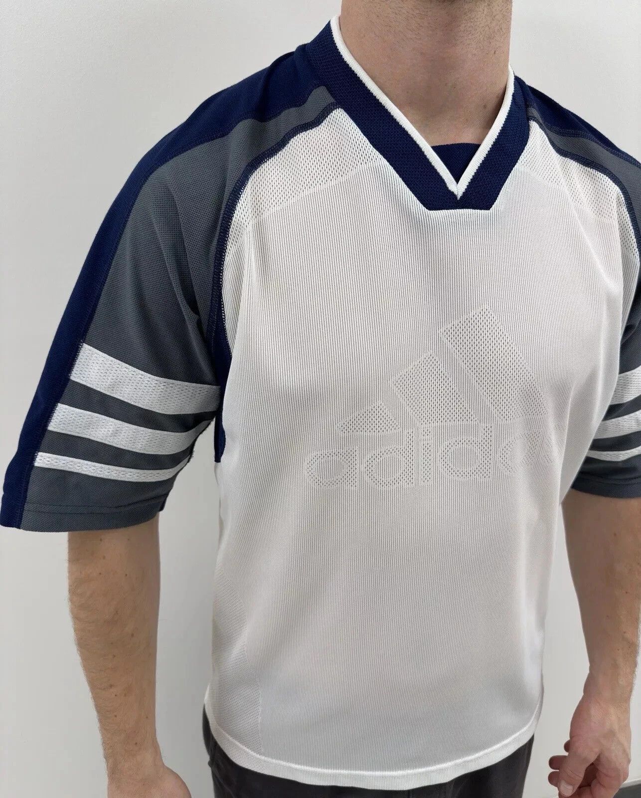 Adidas × Vintage VINTAGE 1990s ADIDAS EQUIPMENT SHIRT MENS BIG LOGO Y2K Size US S / EU 44-46 / 1 - 5 Thumbnail